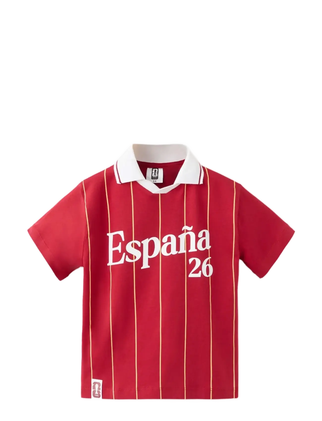Mango Spain Football Shirt, Børn, Fodboldtrøje, Rød, Str: 104