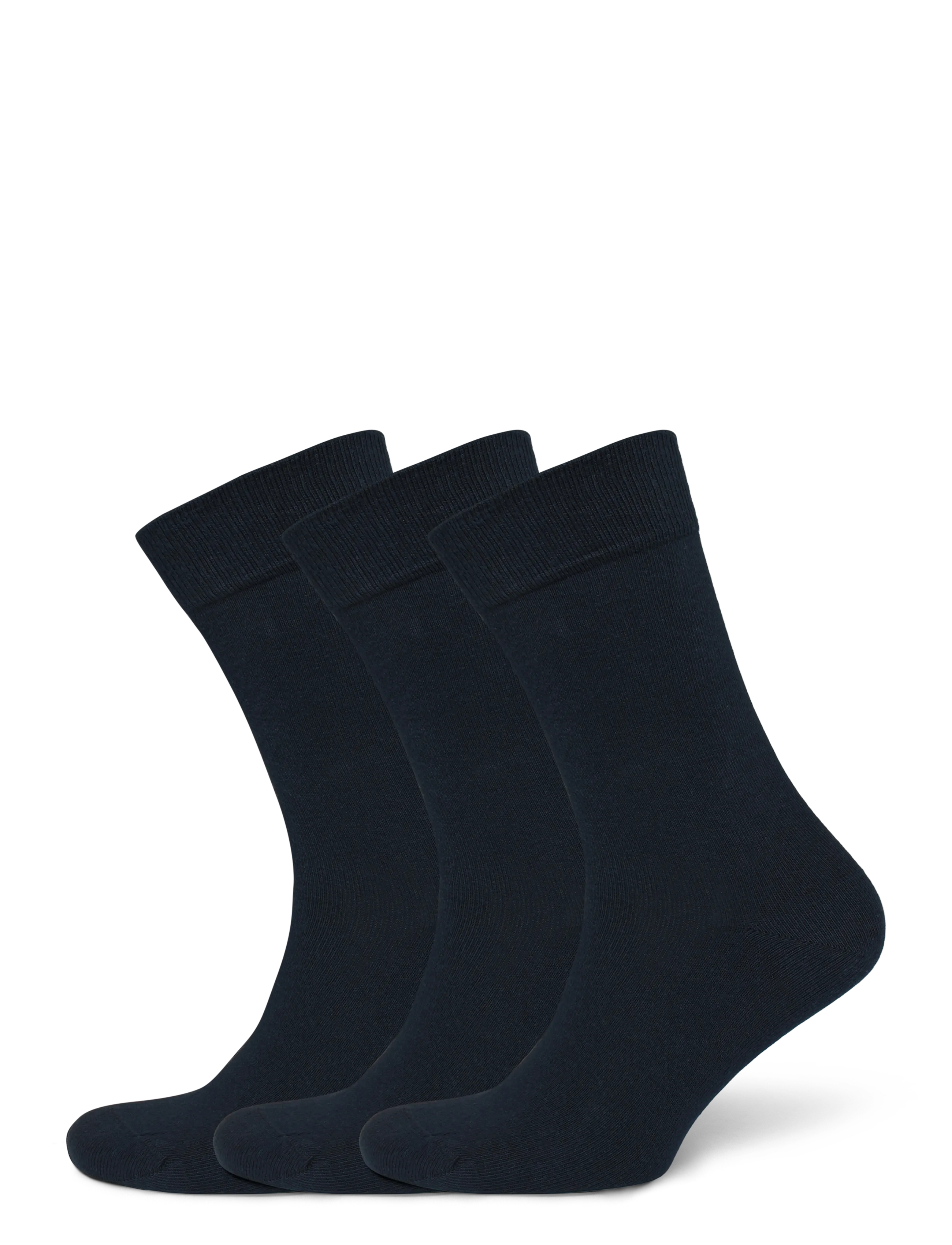 Mango 3-pack long cotton socks - Undertøj - NAVY / navy
