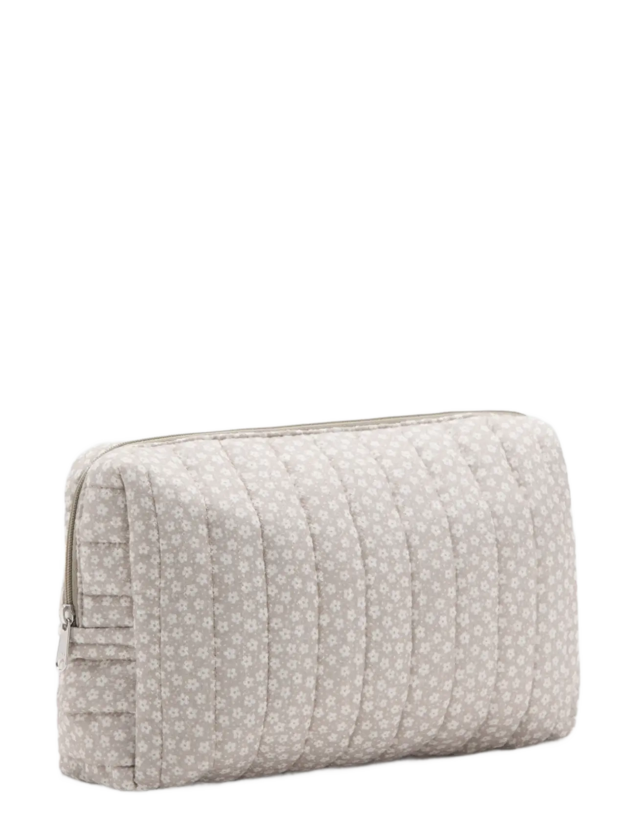 Mango - Printed cotton toiletry bag - bada - medium brown - 1