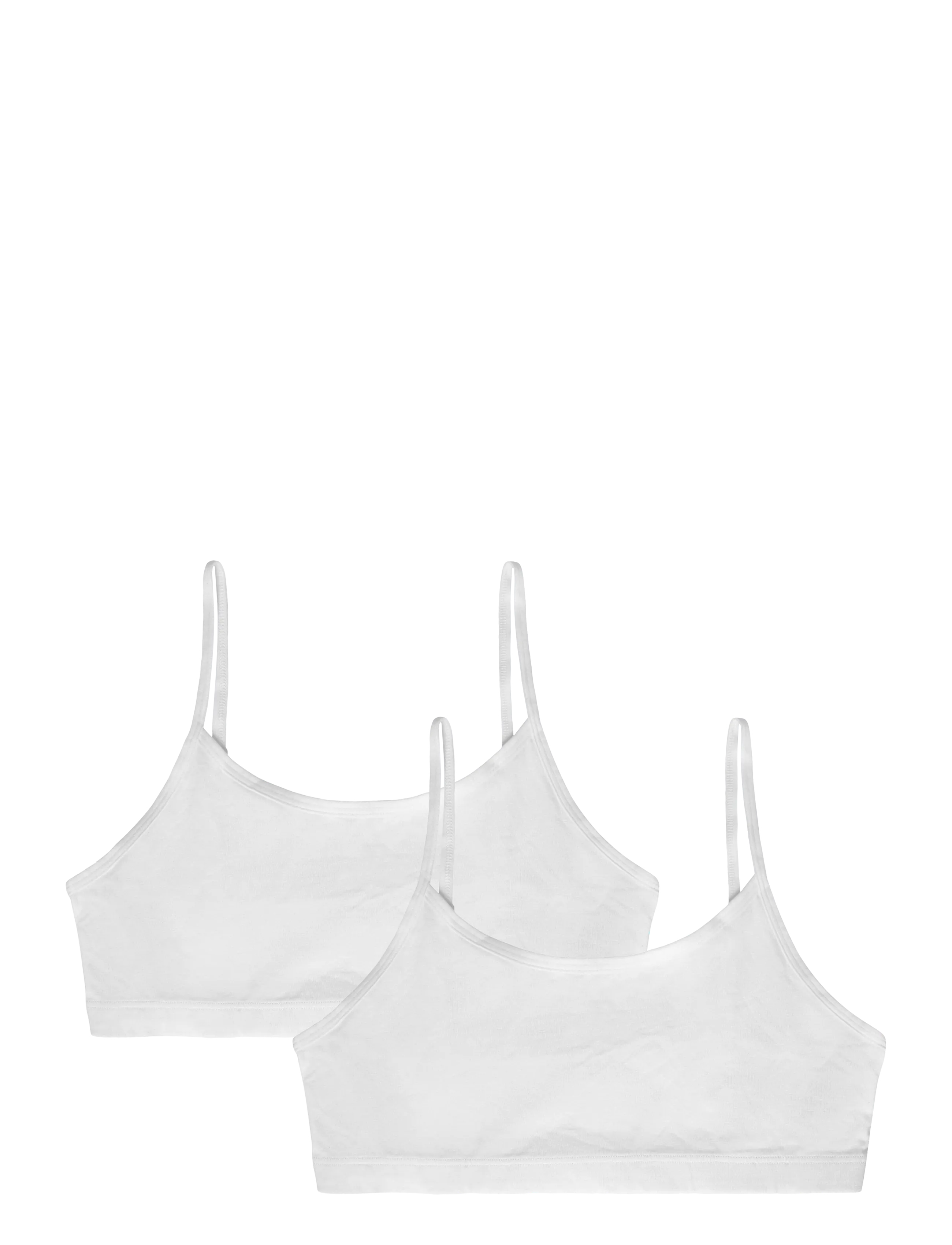 Mango Pack of 2 cotton bras - Undertøj - NATURAL WHITE / white