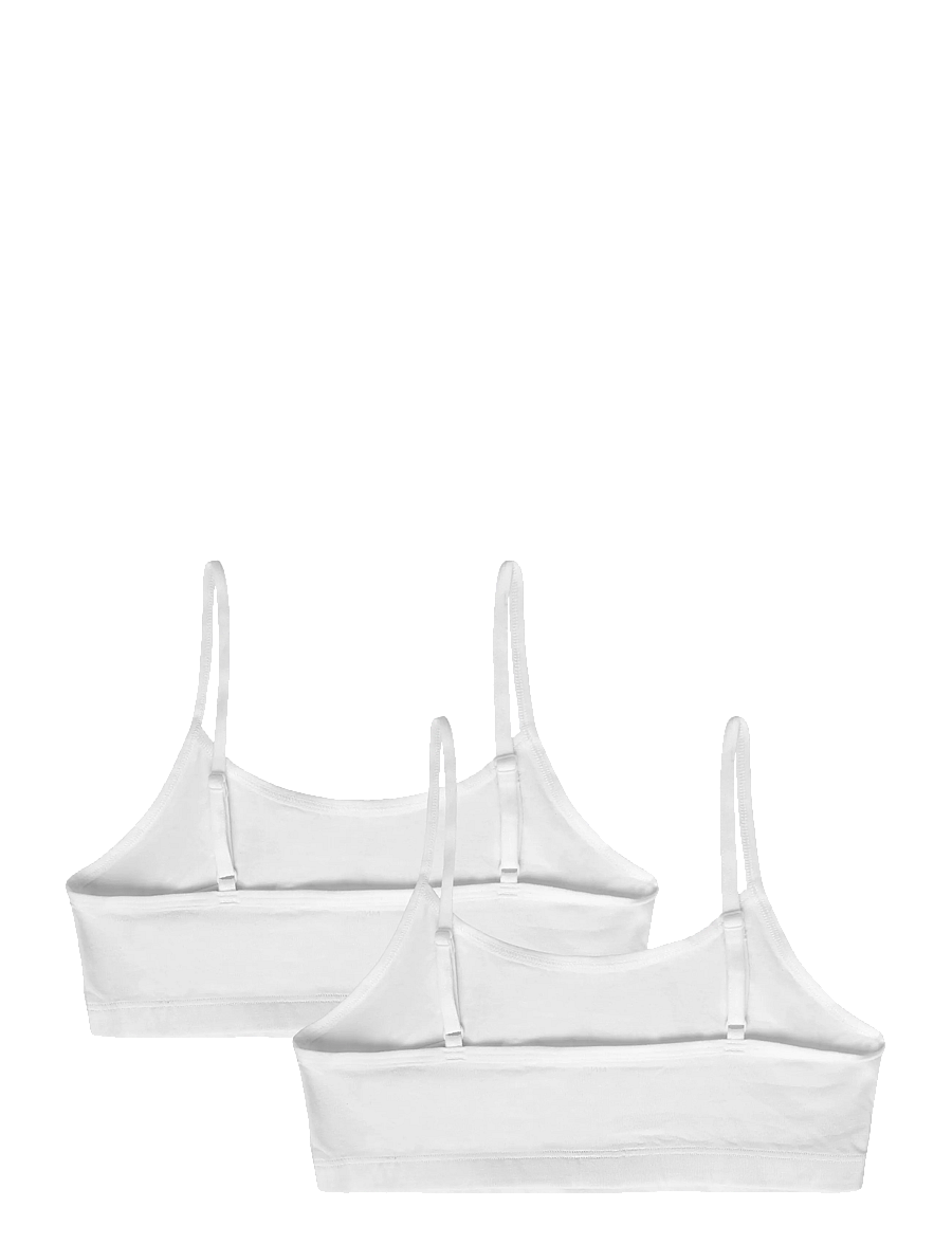 Mango - Pack of 2 cotton bras - overdele - natural white - 1