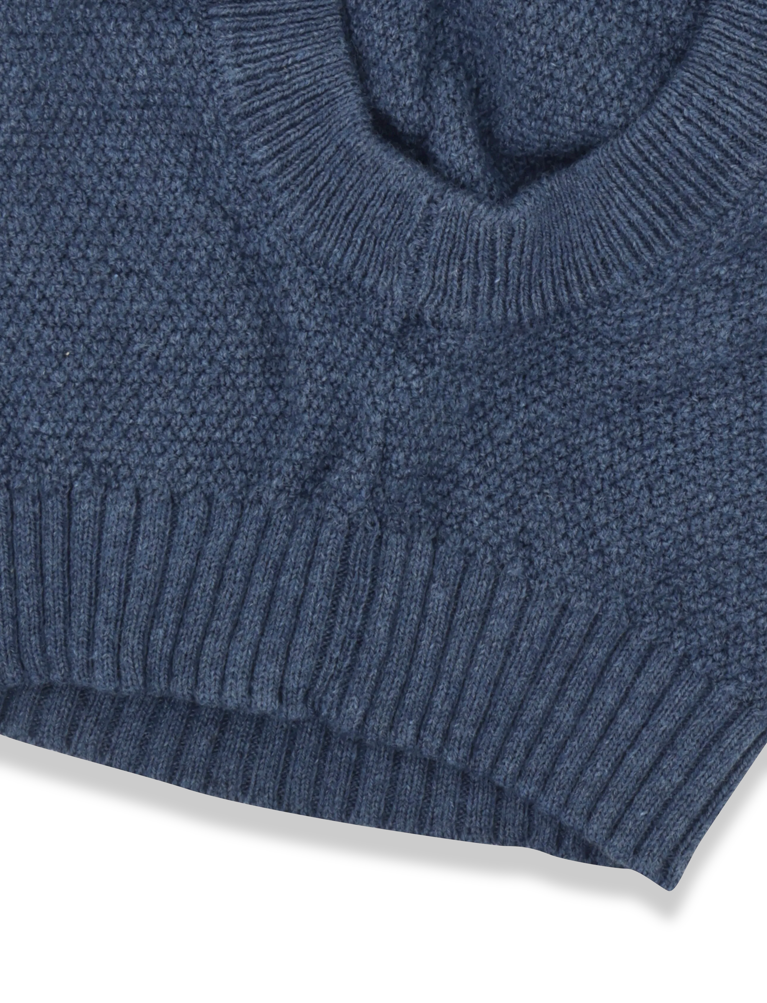 Mango - Knitted bonnet - vinteraccessoarer - dark blue - 2