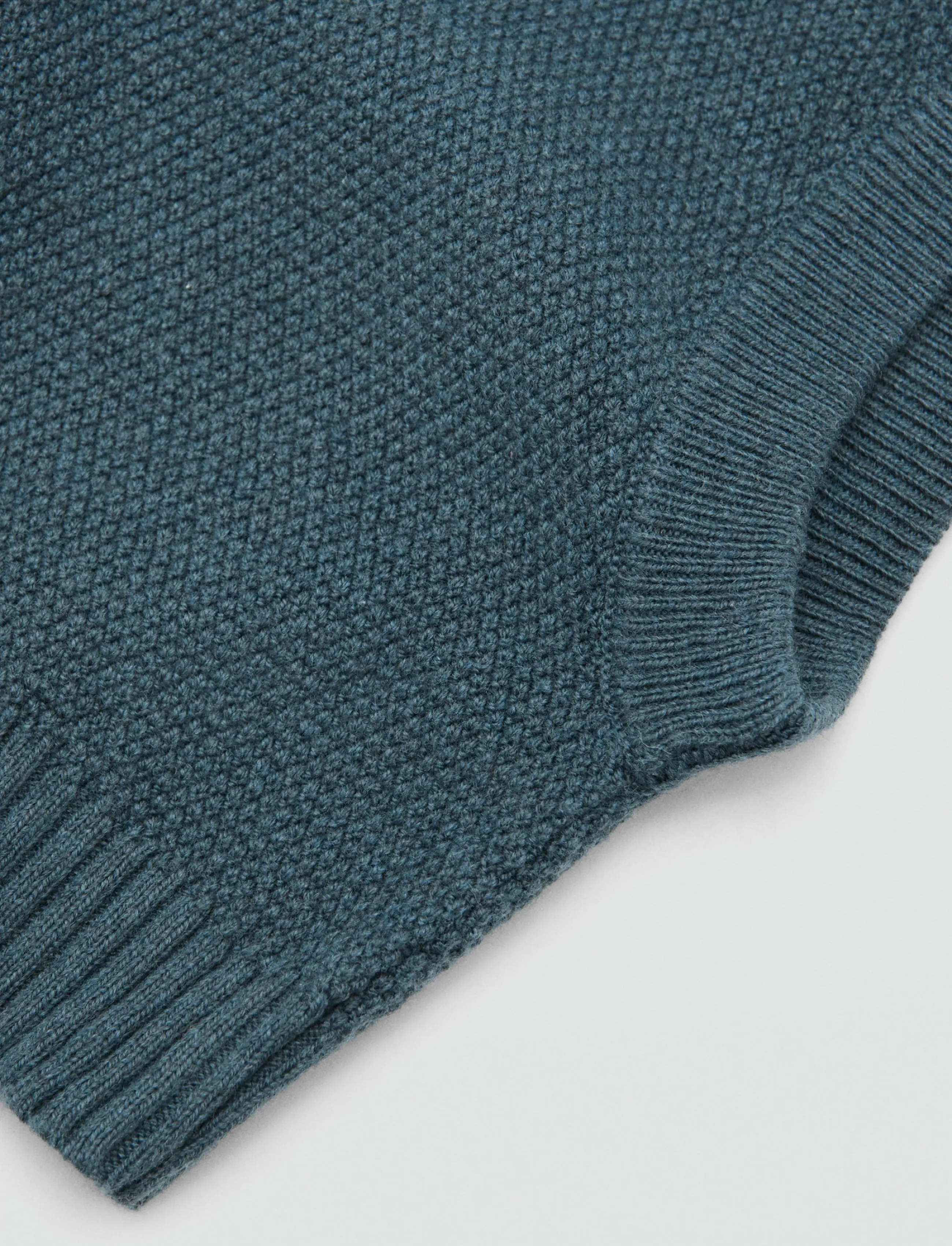 Mango - Knitted bonnet - dark blue - 1