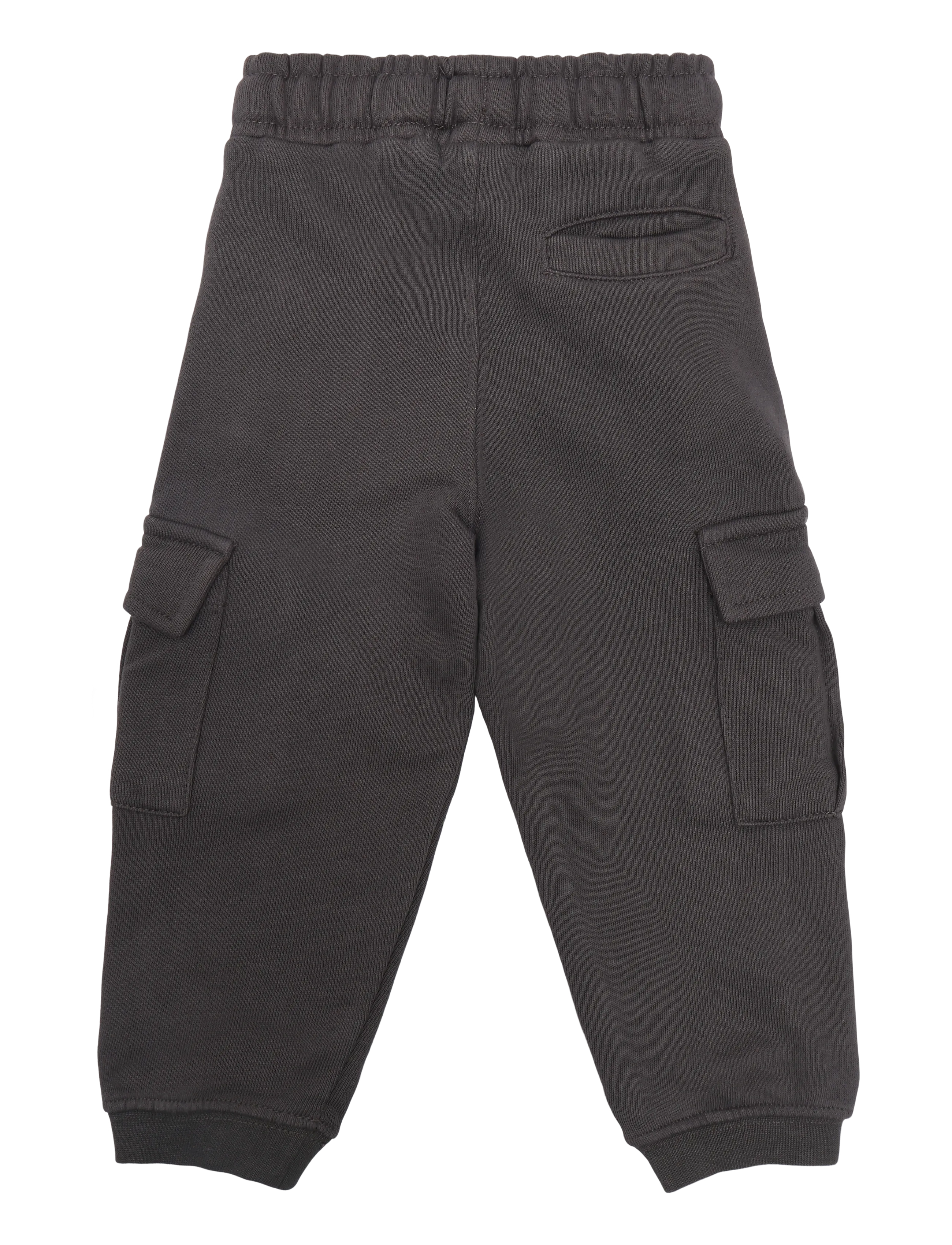 Mango - Cotton cargo trousers - cargobukser - charcoal - 1
