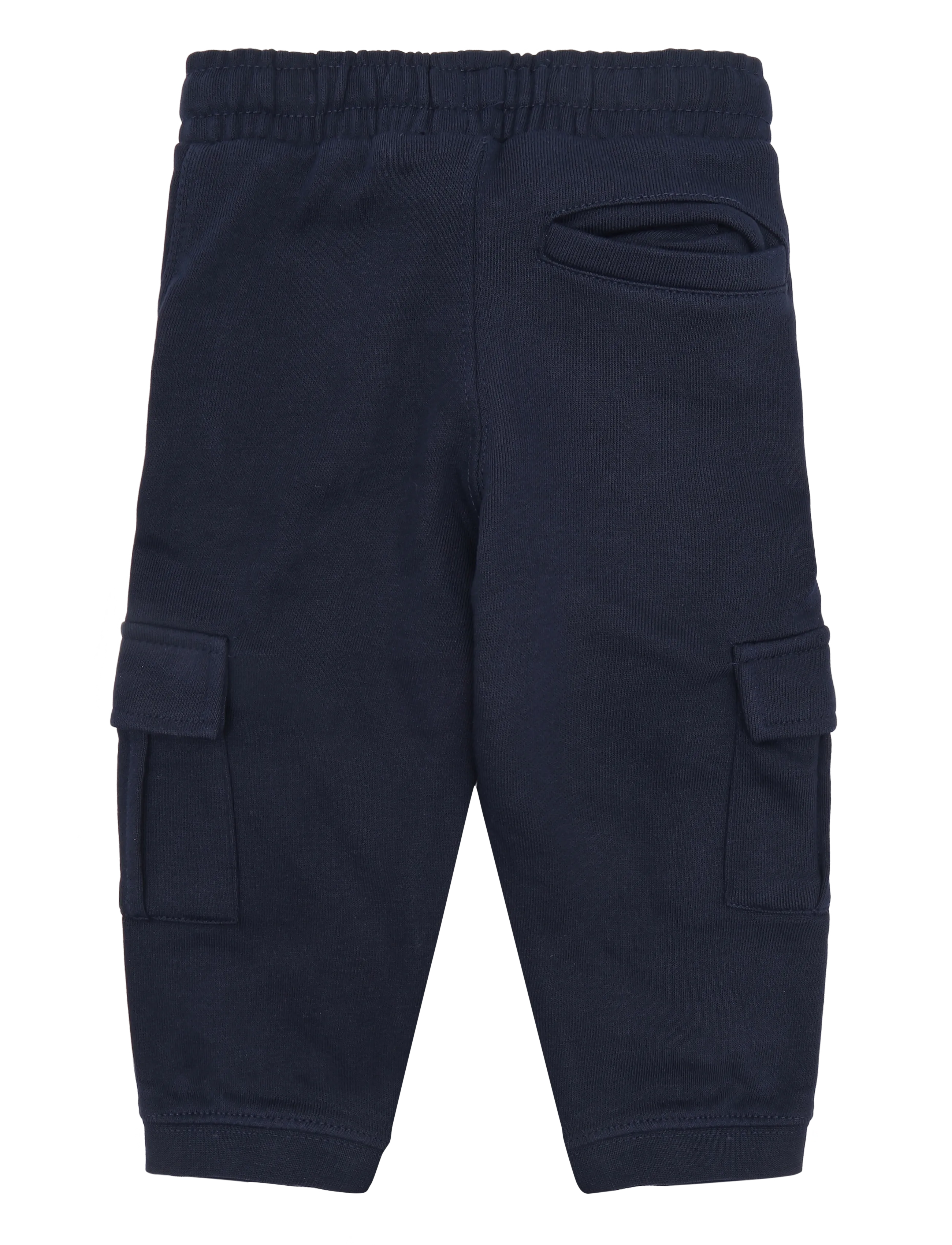 Mango - Cotton cargo trousers - navy - 1