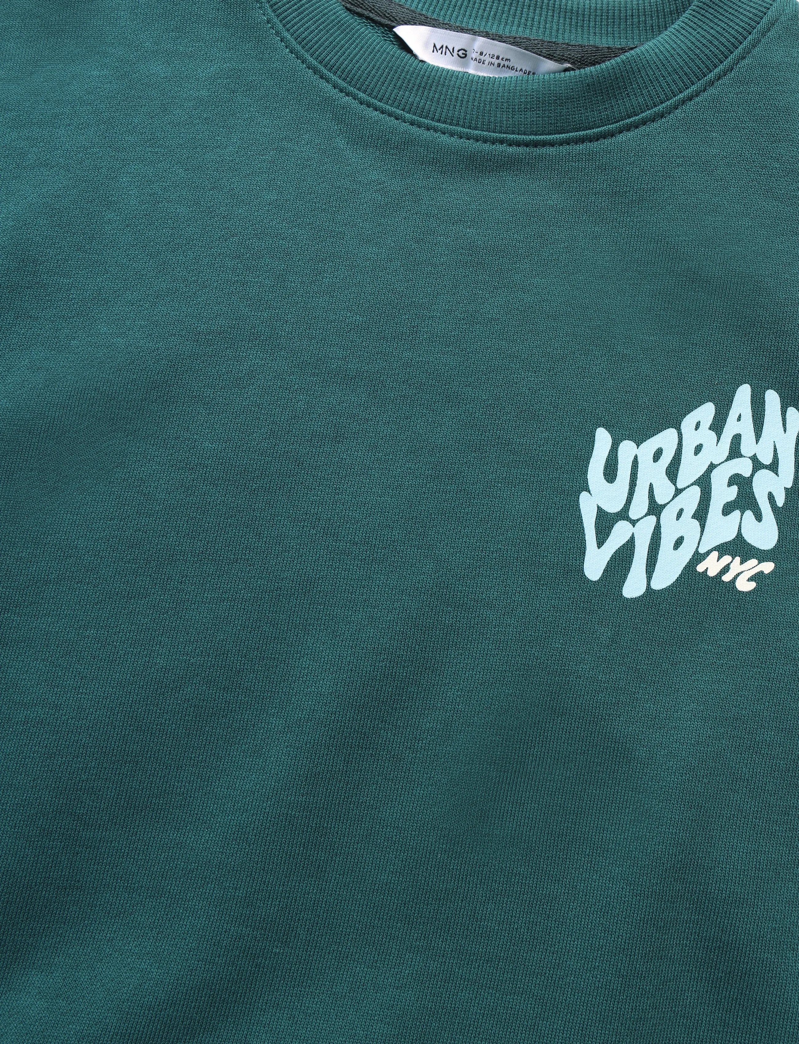Mango - SUDADERA MANU3 - sweatshirts - green - 2
