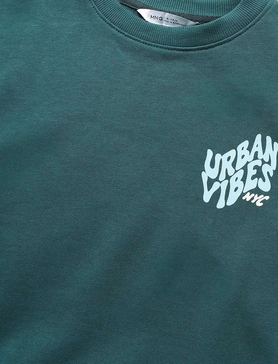 Mango - SUDADERA MANU3 - sweatshirts - green - 2