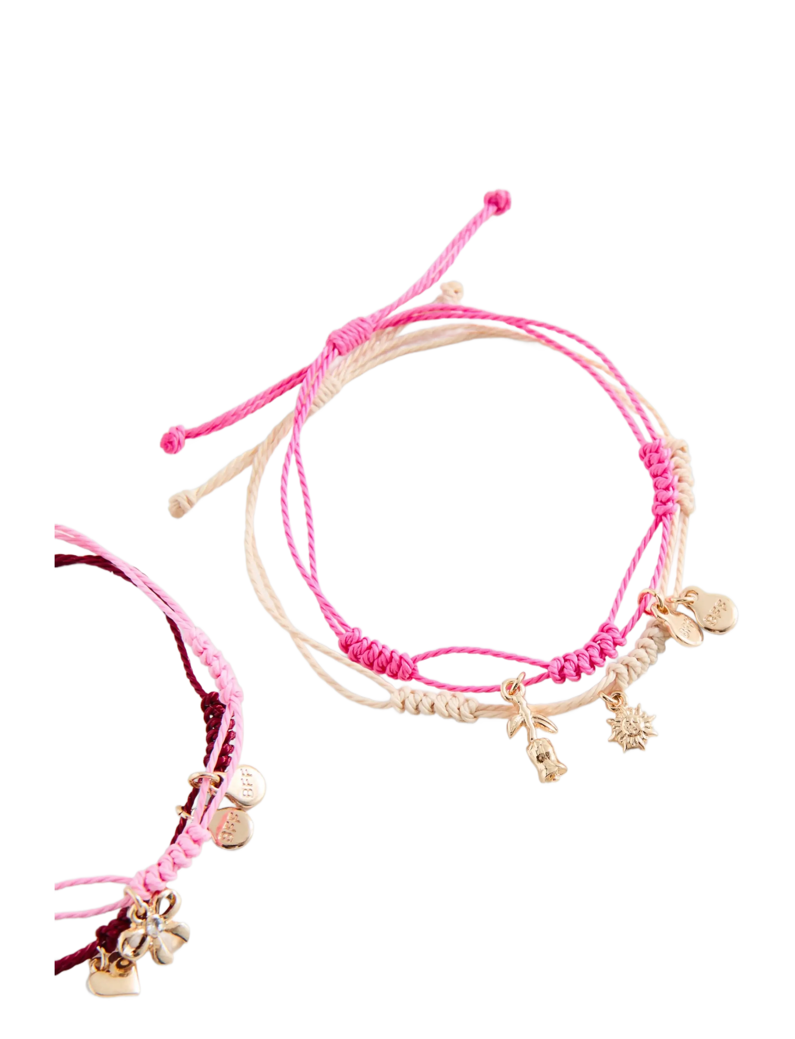 Mango - Pack of 4 Best Friends bracelets - pink - 1