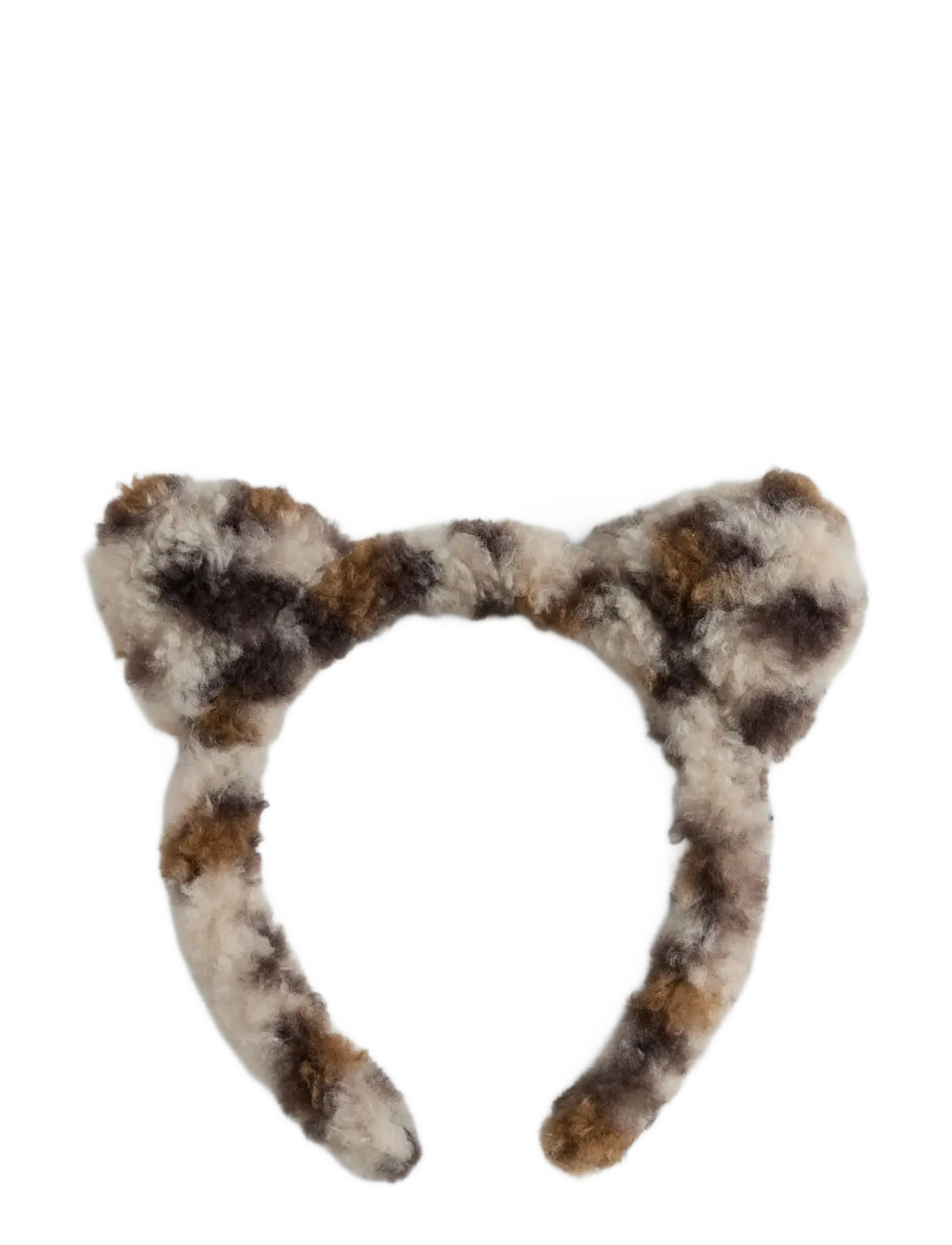 Mango Animal Print Headband, One Size, Hats, Beige - Headbands, Kinder