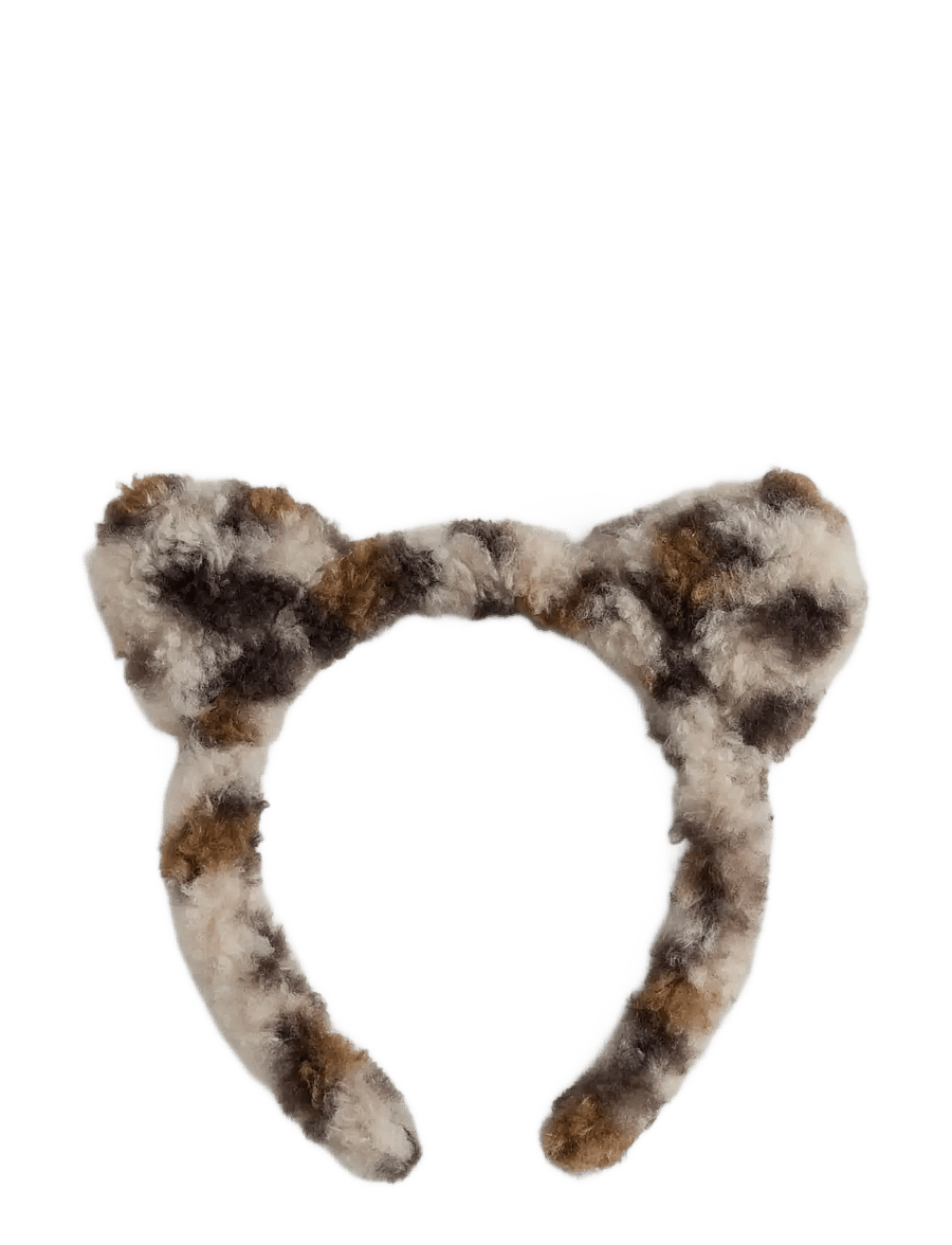 Mango - Animal print headband - pandebånd - lt pastel brown - 0