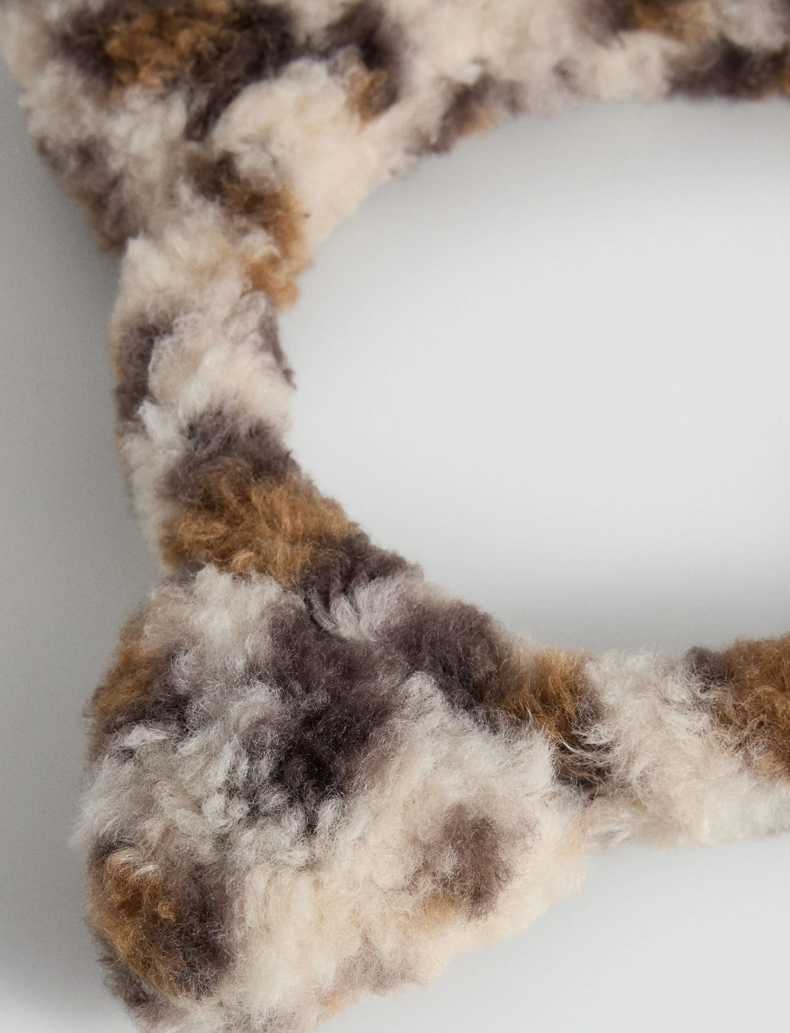Mango - Animal print headband - lt pastel brown - 1