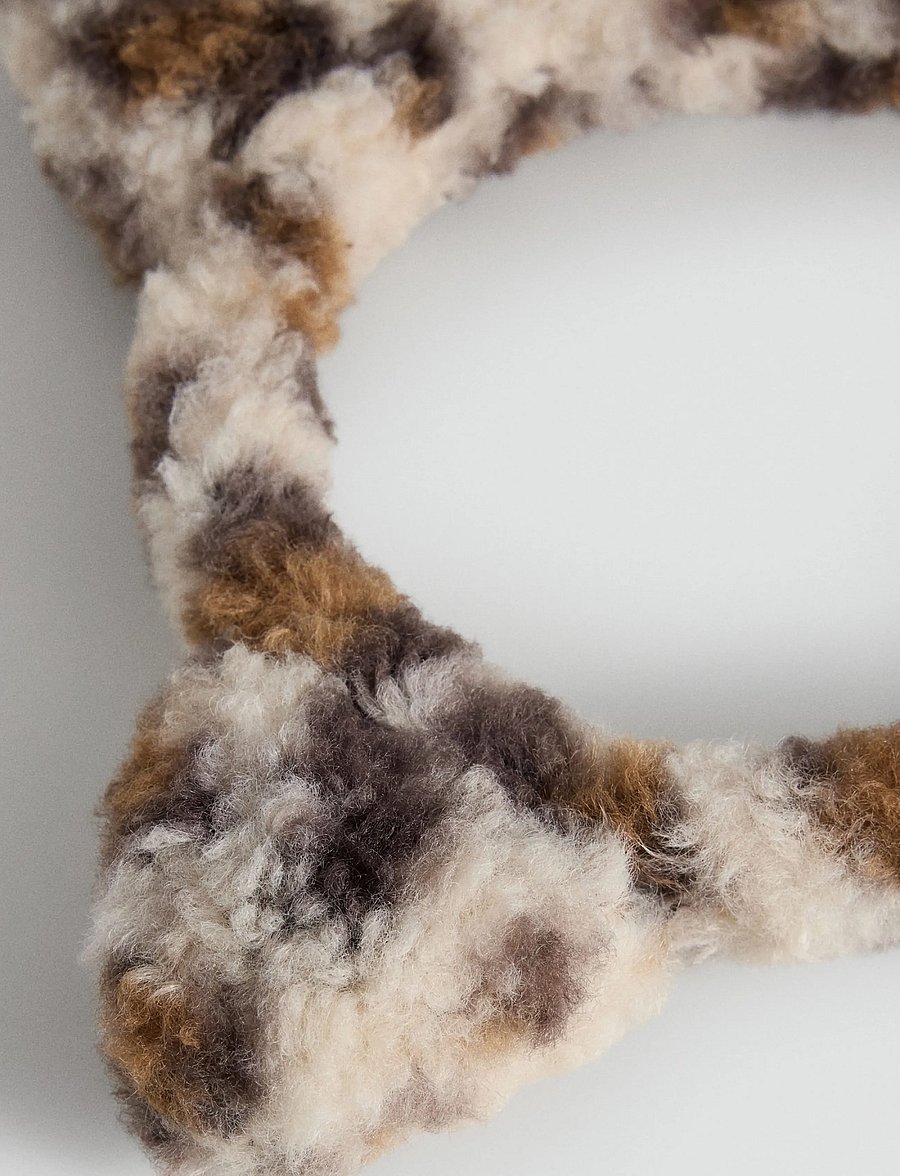 Mango - Animal print headband - pandebånd - lt pastel brown - 1