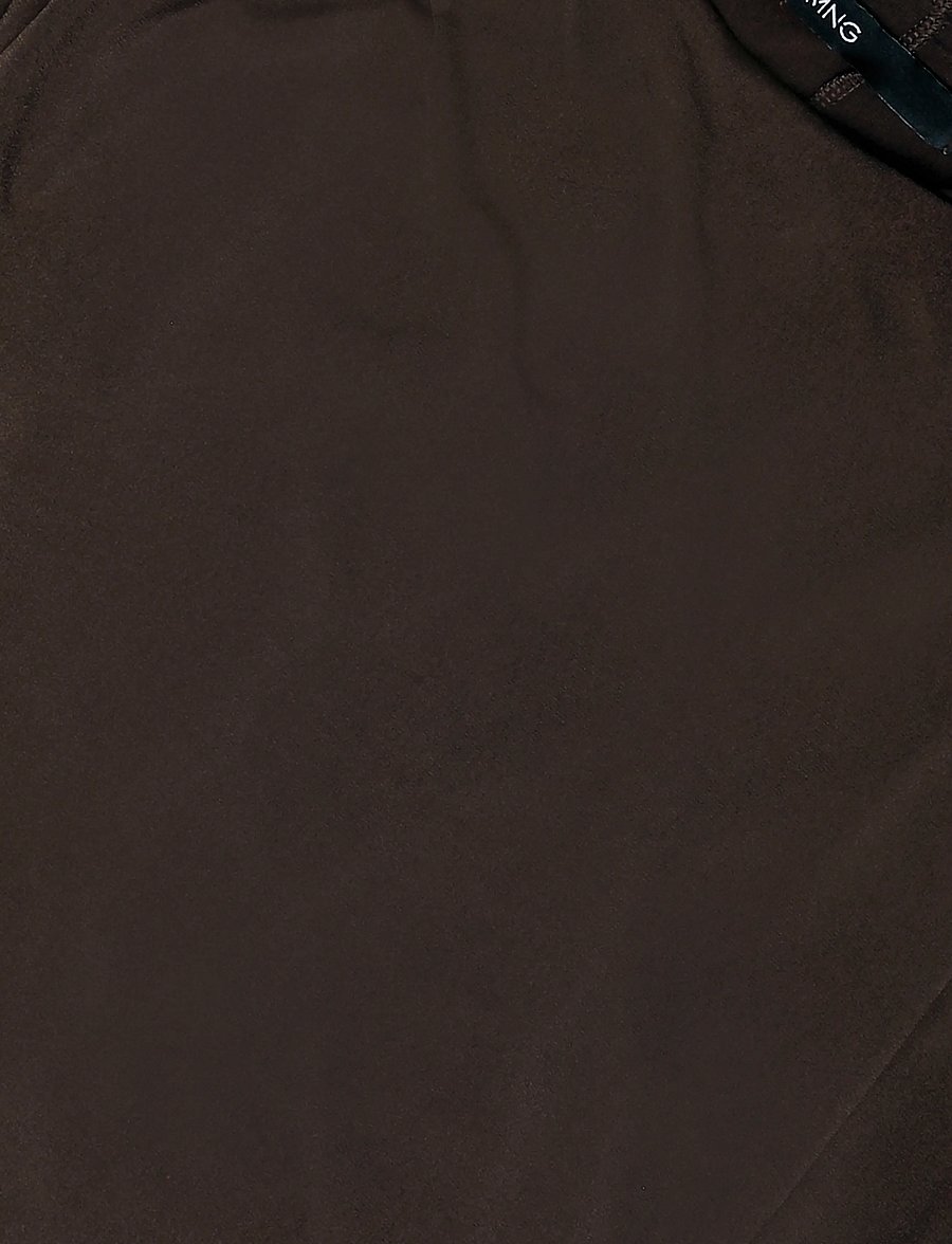Mango - Ruffled asymmetrical blouse - særlige begivenheder - brown - 4