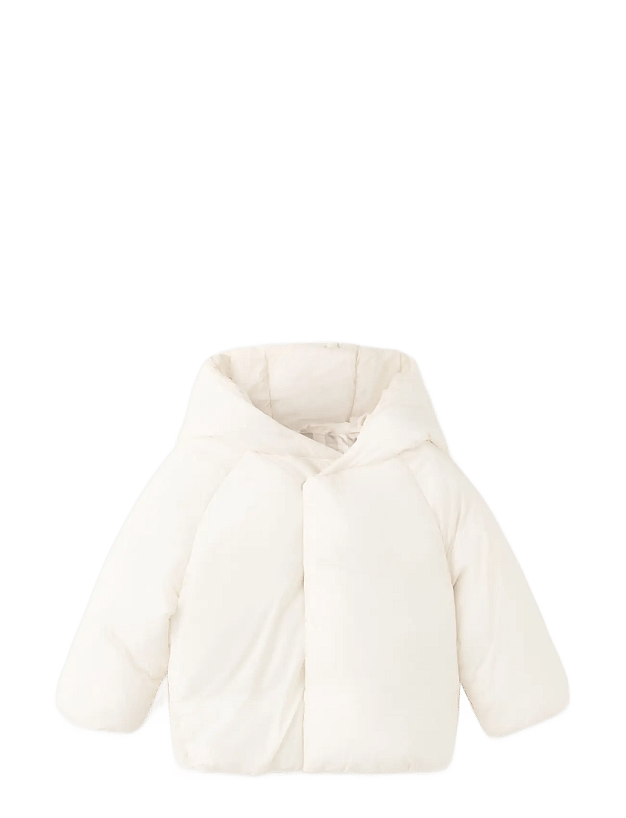Mango - Hooded coat - quiltede jakker - natural white - 0