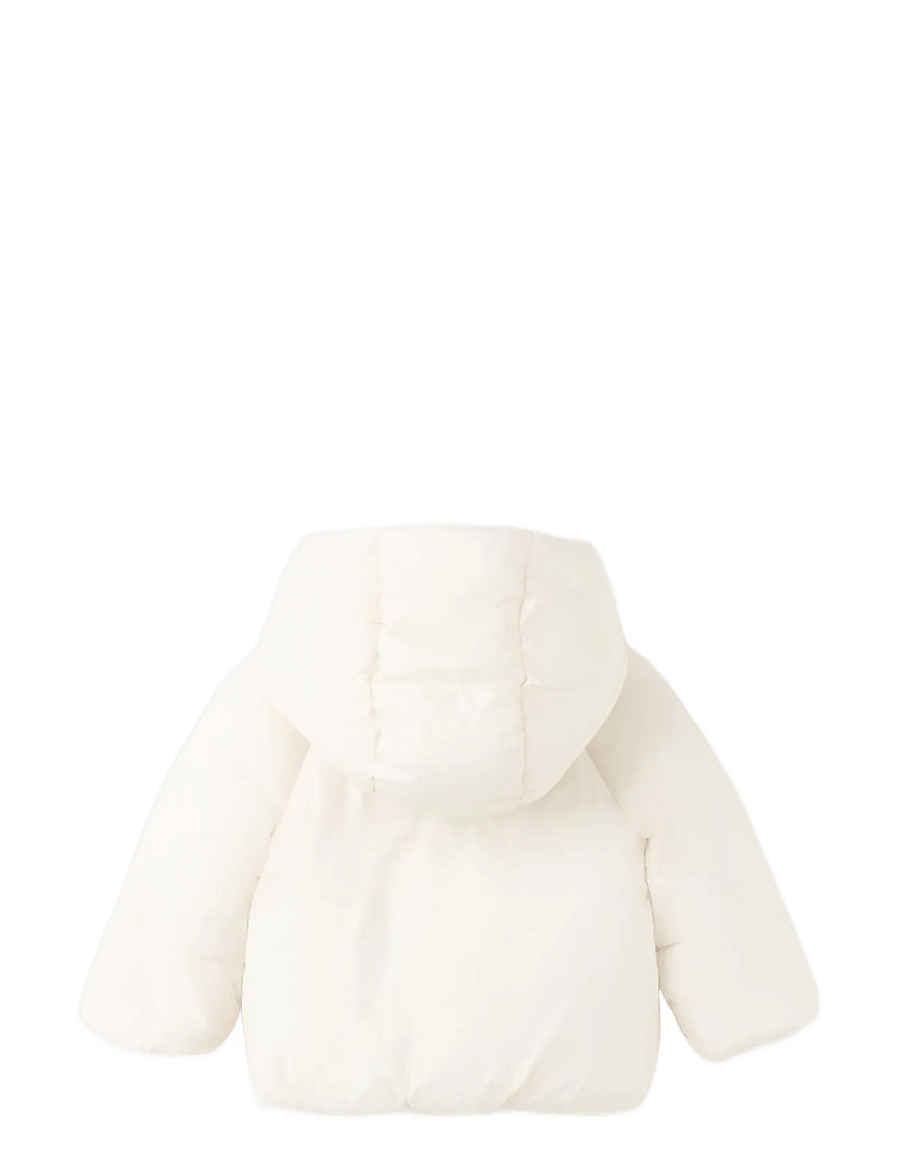 Mango - Hooded coat - quiltede jakker - natural white - 1
