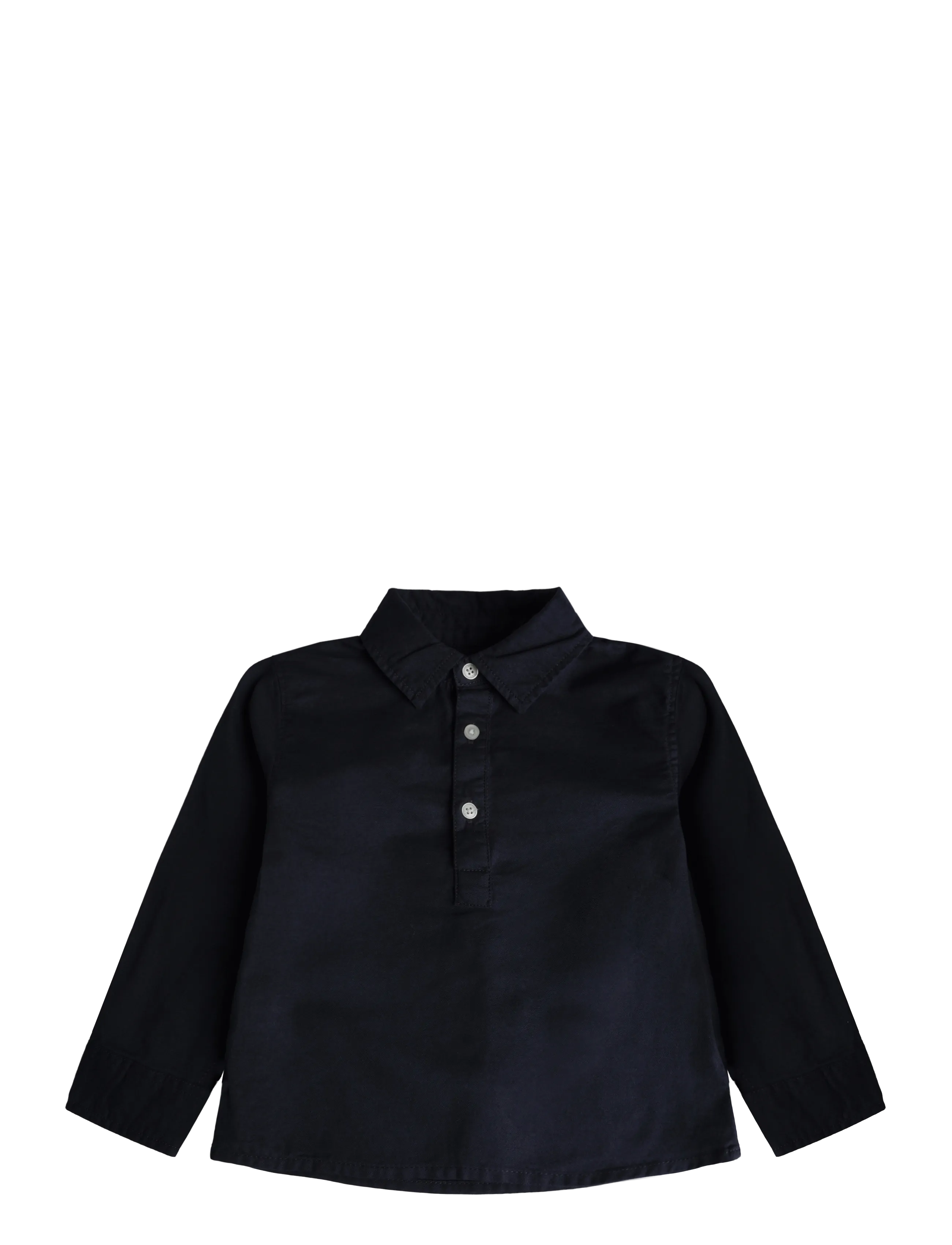 Mango Cotton denim shirt - Festfavoritter - NAVY / navy