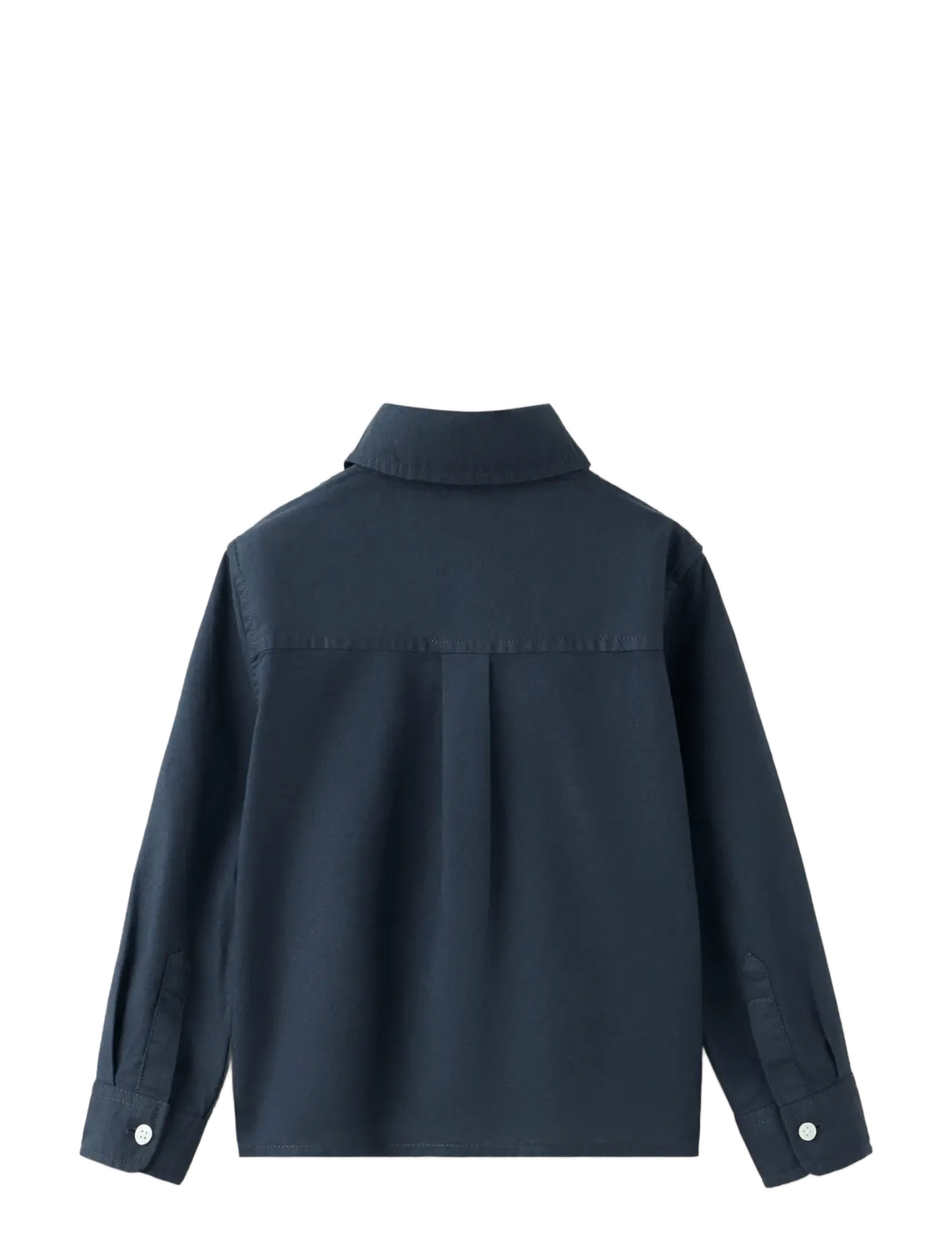 Mango Cotton denim shirt - Kläder - NAVY / navy