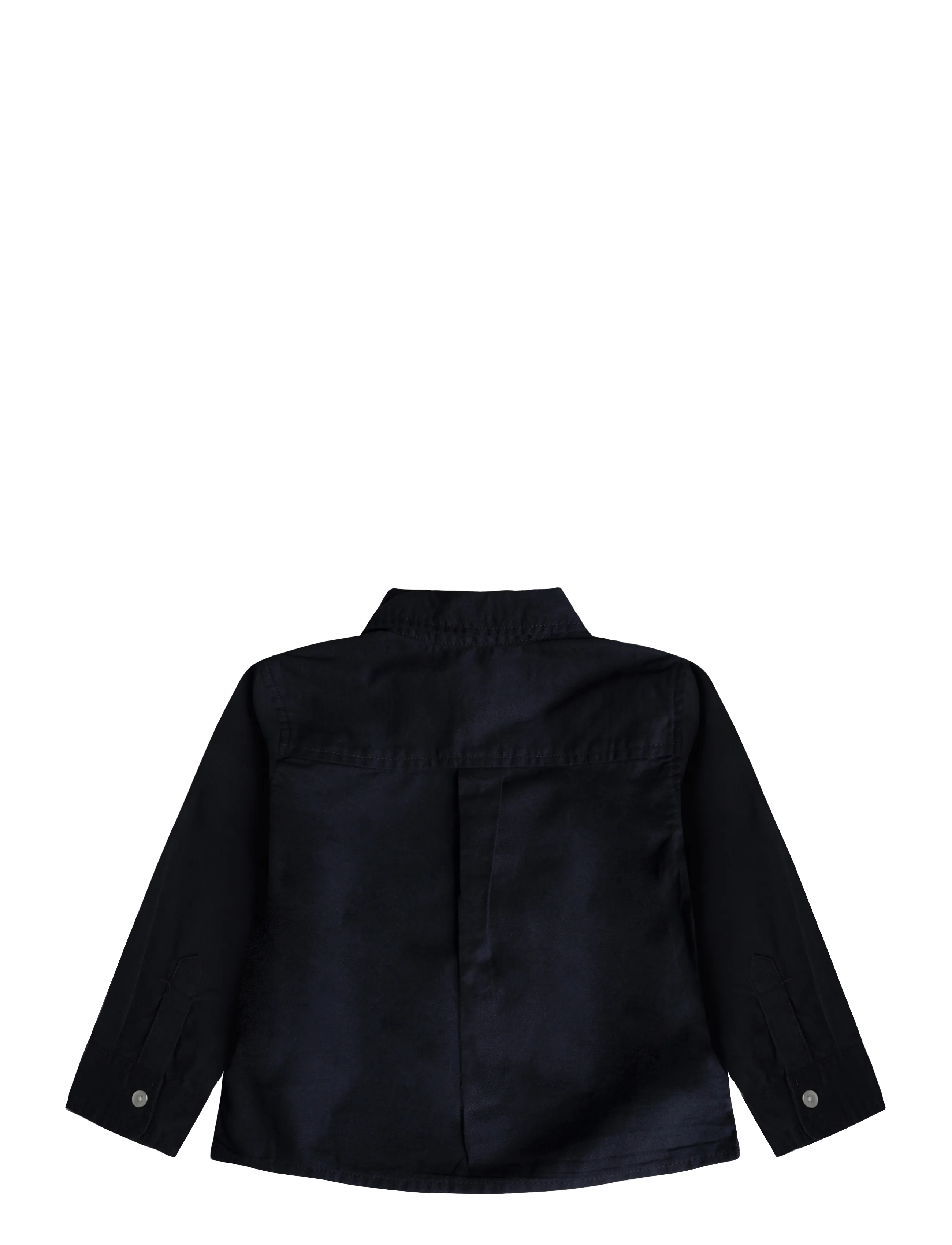 Mango - Cotton denim shirt - langærmede skjorter - navy - 1