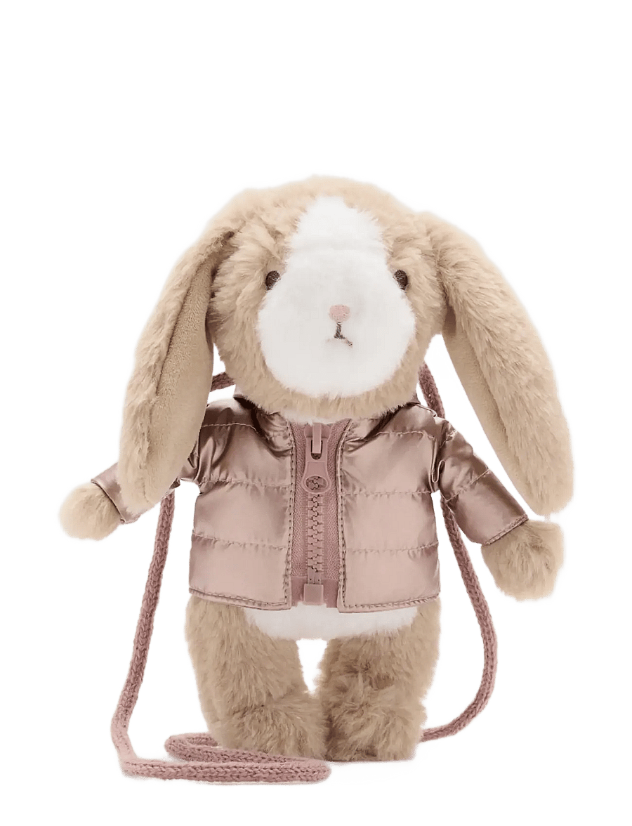 Mango - Bunny handbag - axelremsväskor - lt pastel brown - 0