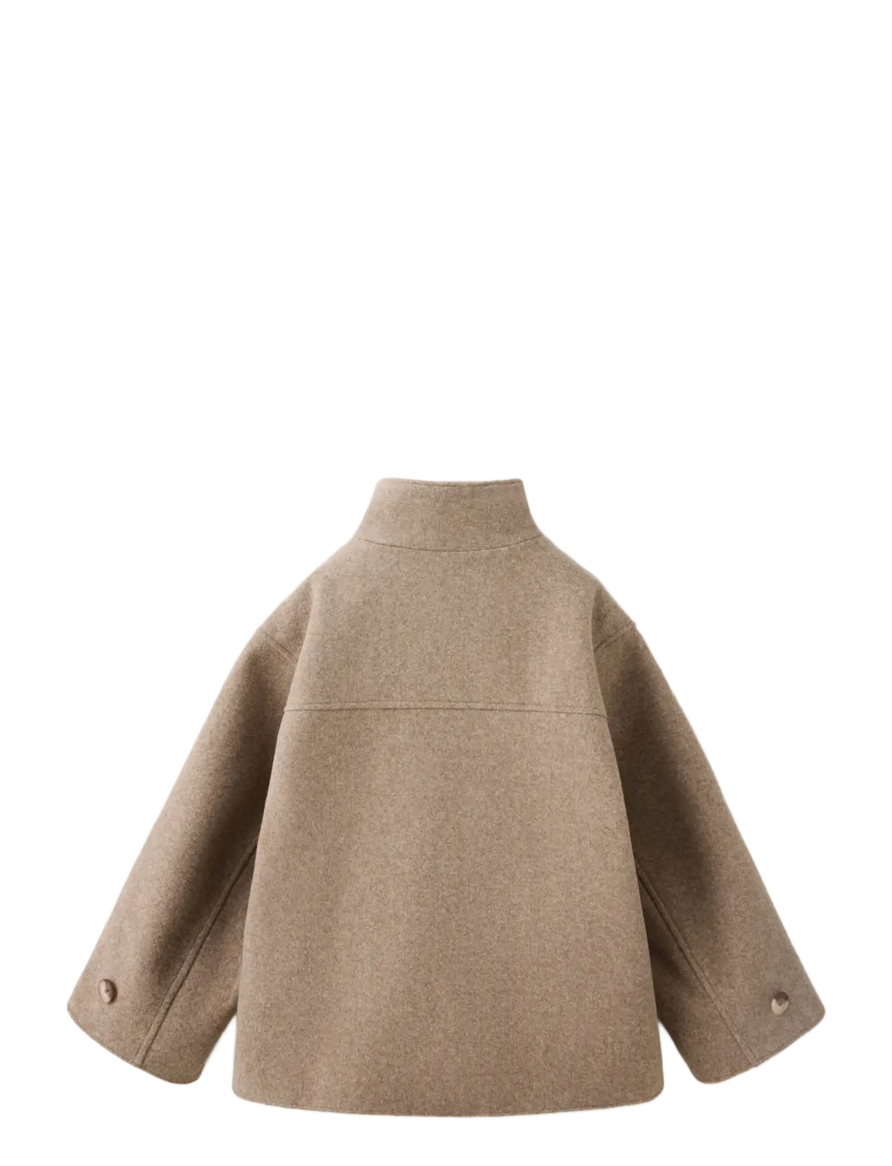 Mango - Funnel neck wool coat - frakker - medium brown - 2
