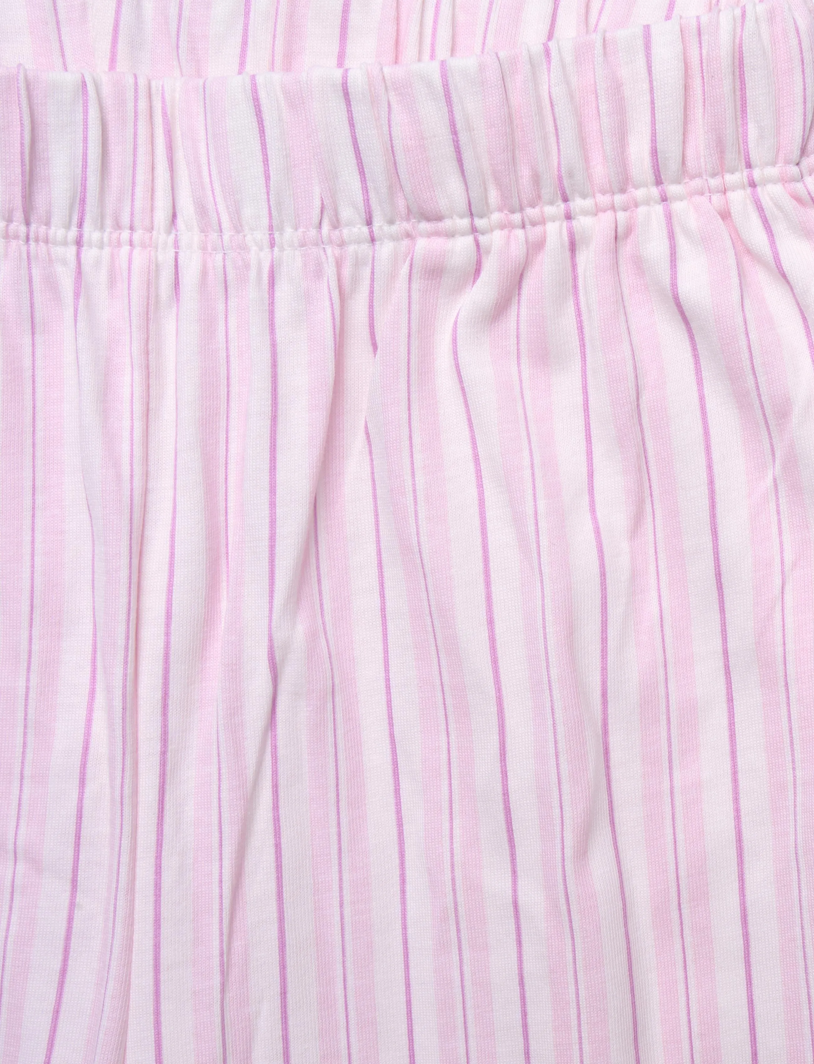 Mango - Full cotton striped pyjamas - pyjamassæt - pink - 4