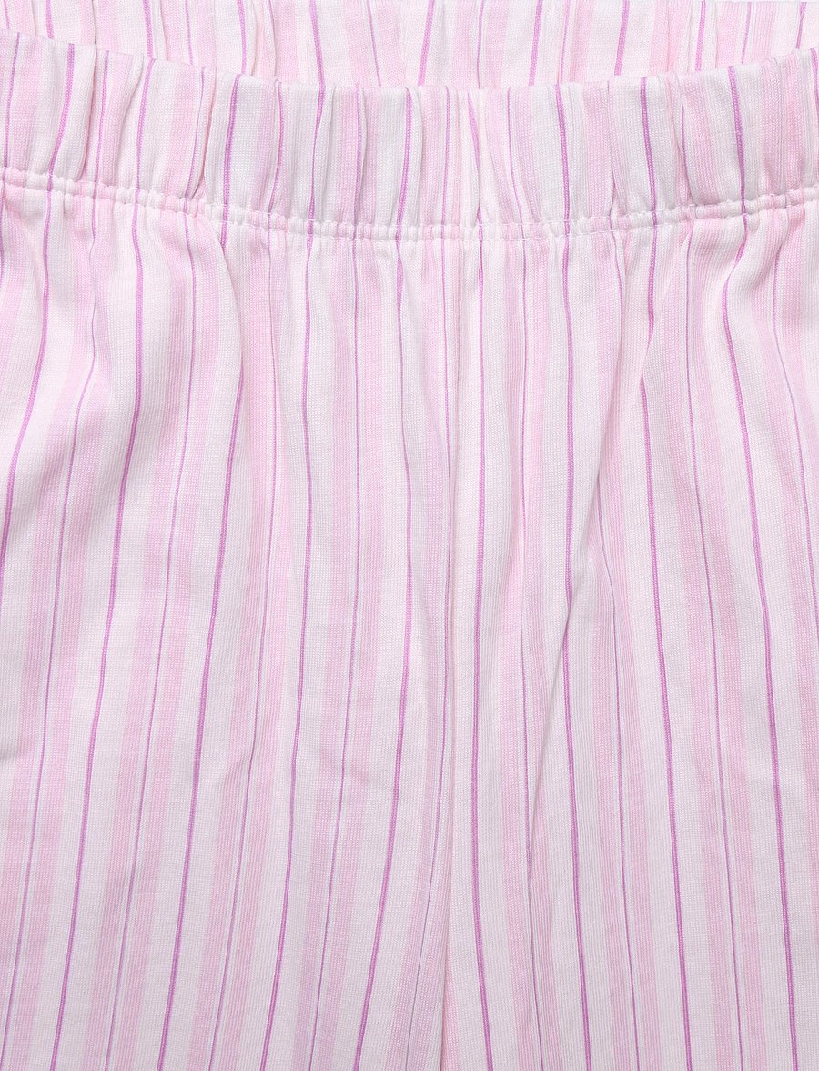 Mango - Full cotton striped pyjamas - pyjamassæt - pink - 5