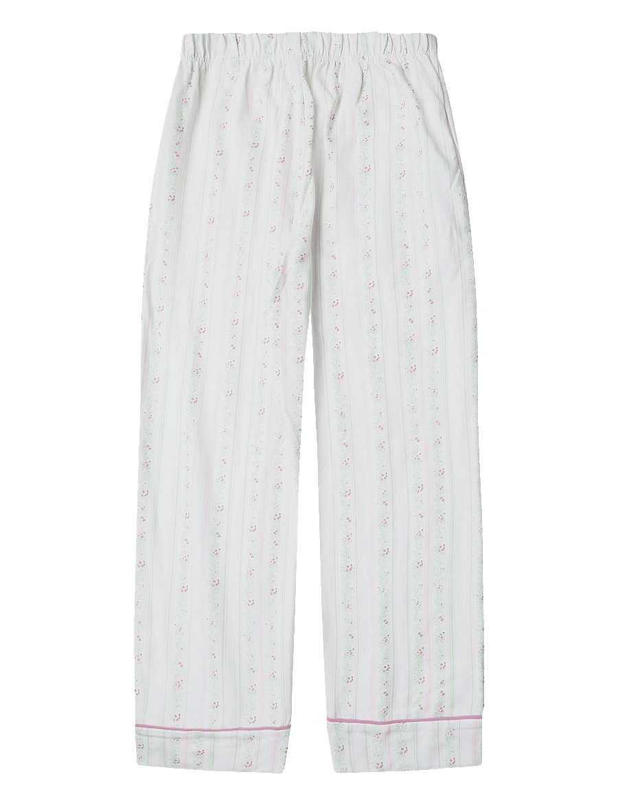 Mango - Floral-print pyjama set - pyjamassæt - natural white - 2