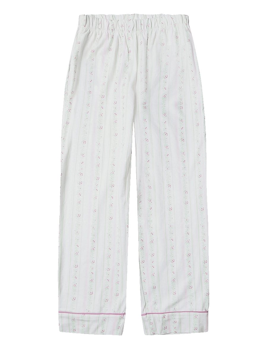 Mango - Floral-print pyjama set - pyjamassæt - natural white - 3