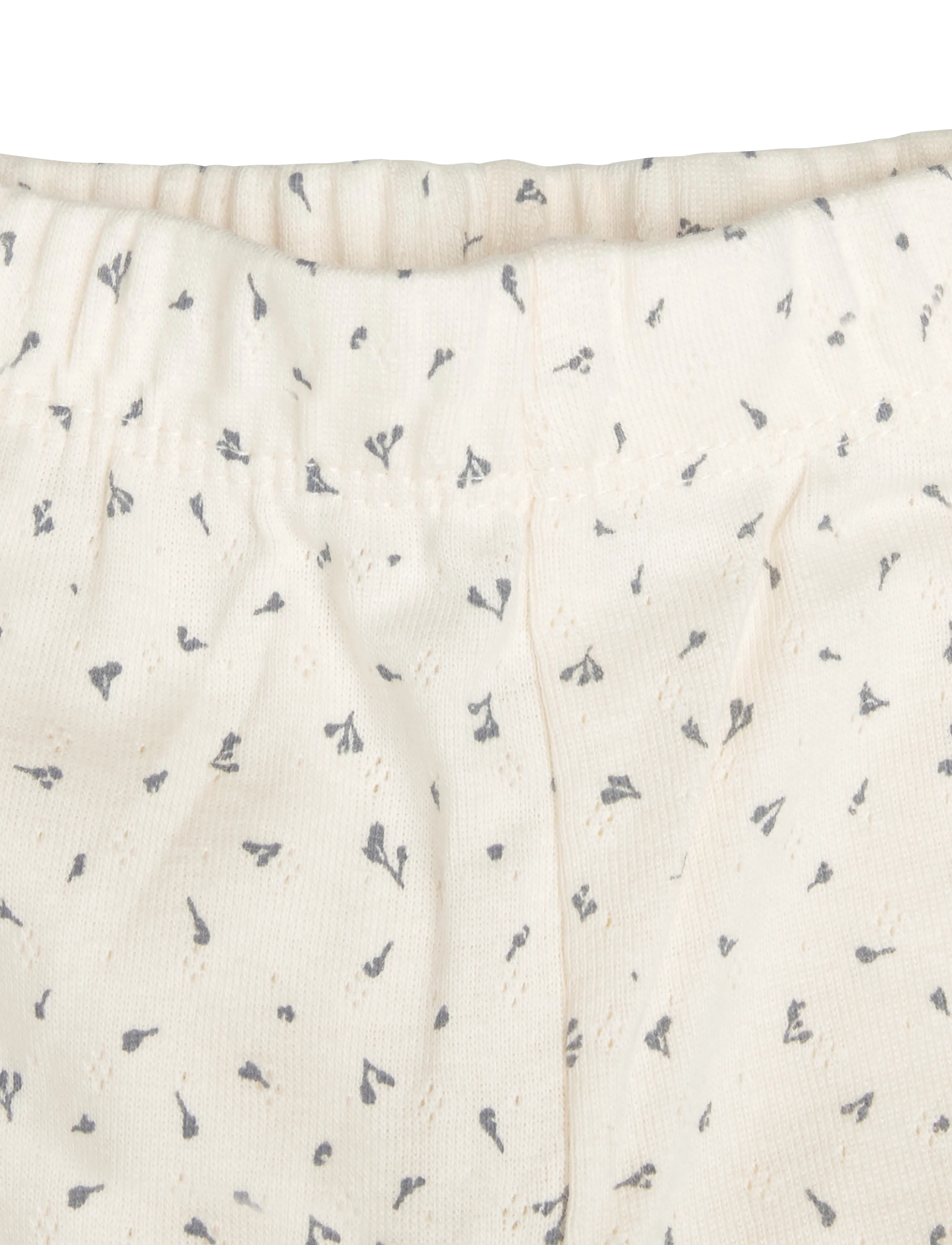 Mango - 100% cotton floral full pyjamas set - pyjamassæt - light beige - 3