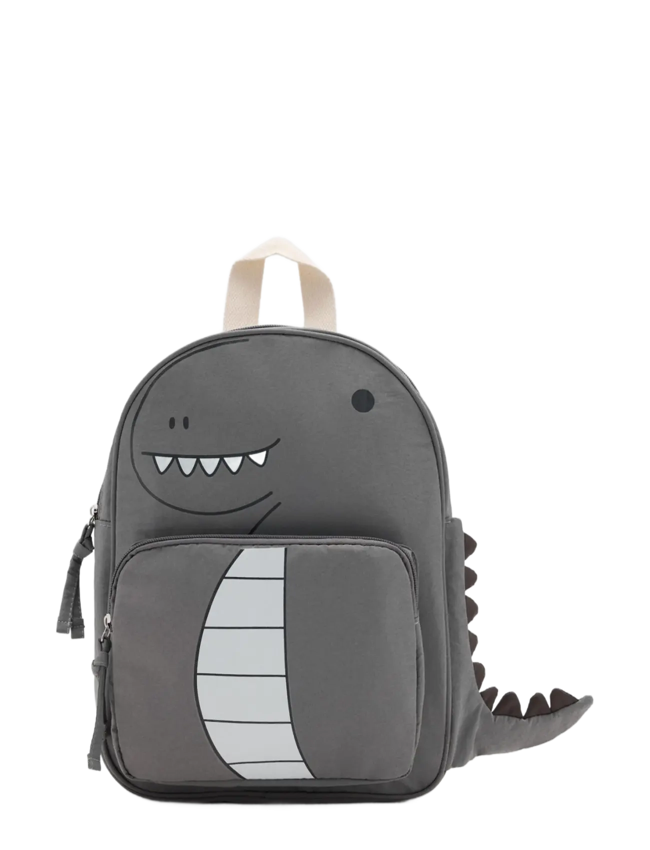Mango Dinosaur backpack - Nyheder - GREY / grey