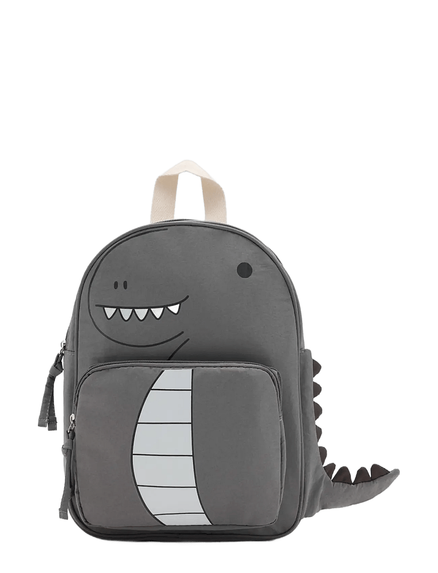 Mango - Dinosaur backpack - rygsække - grey - 0