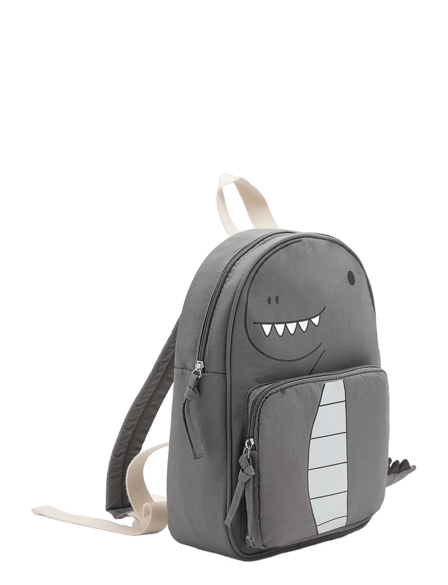 Mango - Dinosaur backpack - rygsække - grey - 1