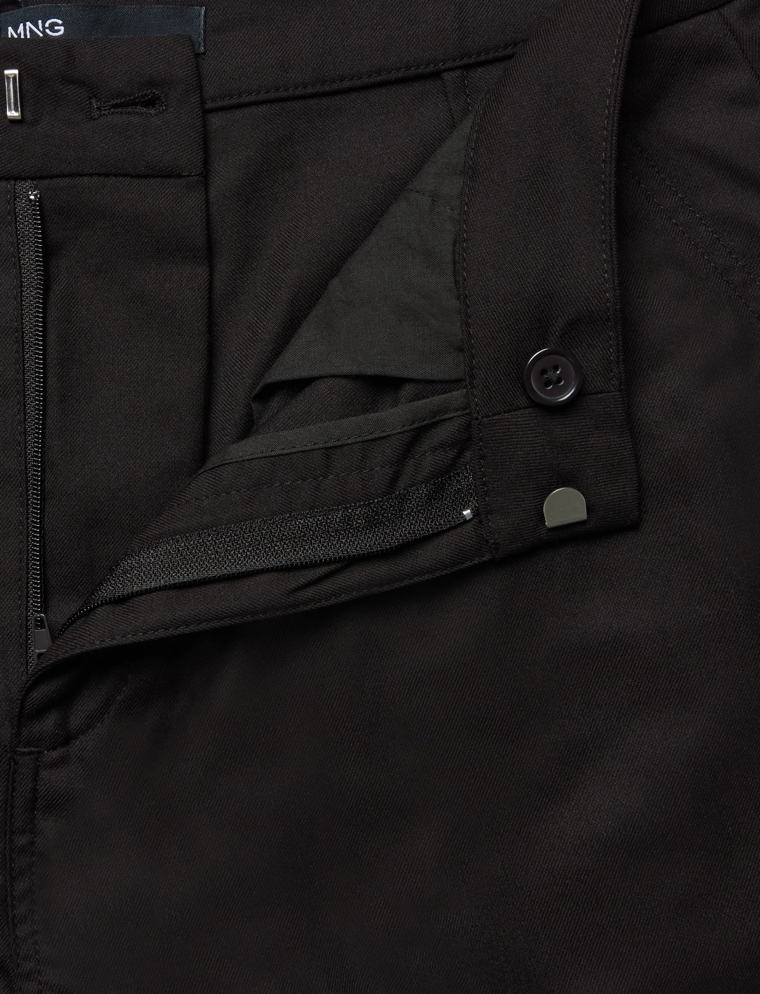 Mango - Baggy trousers with ties - barrelbyxor - dark brown - 3
