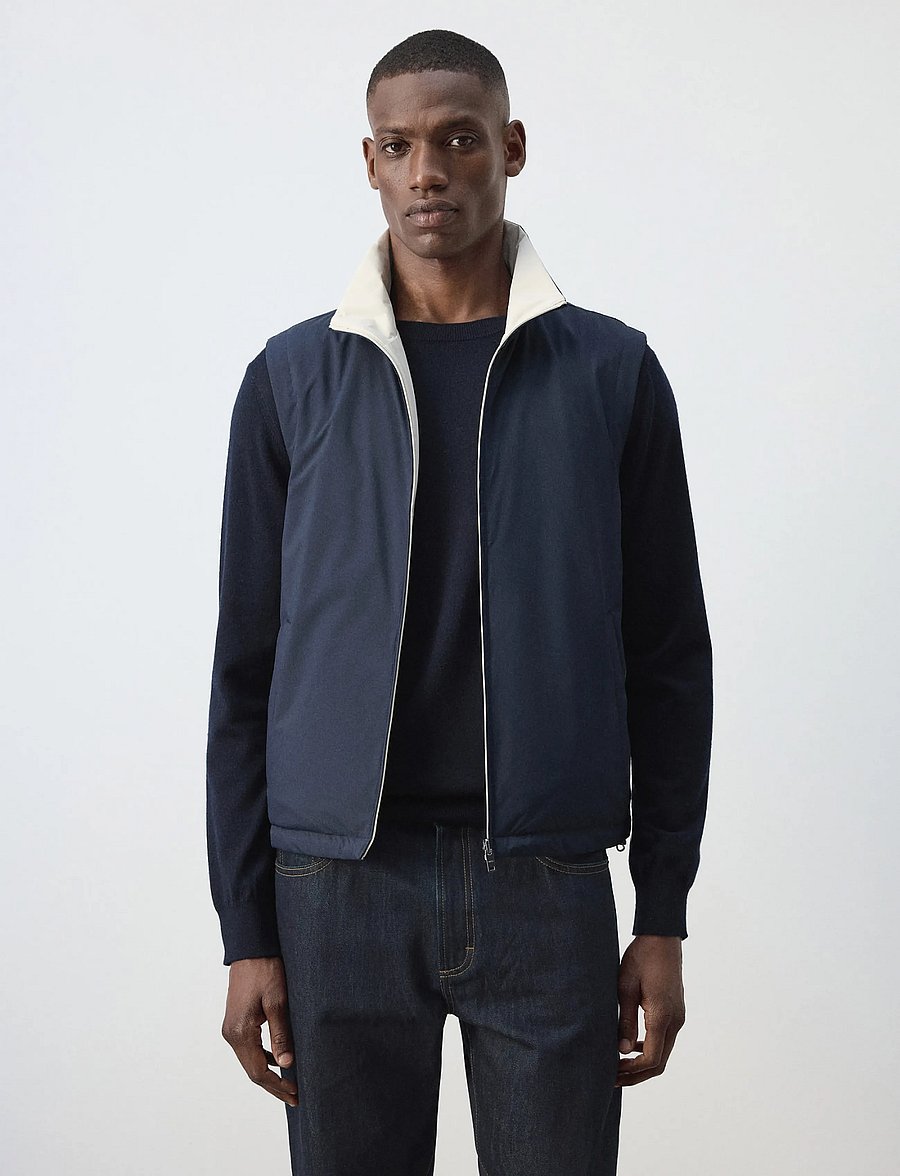 Mango - CHALECO NADAST - veste - dark blue - 0