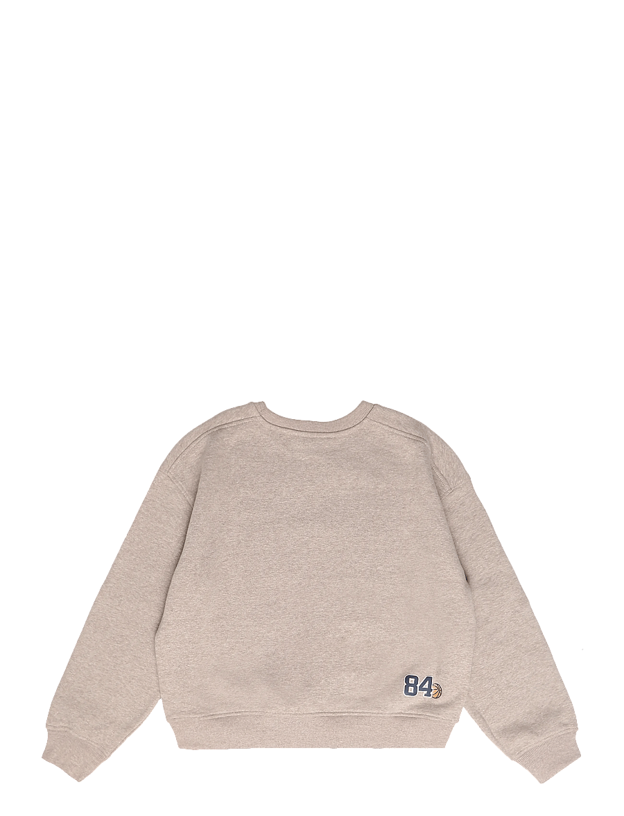 Mango - Printed embossed sweatshirt - sweatshirts - lt pastel brown - 2
