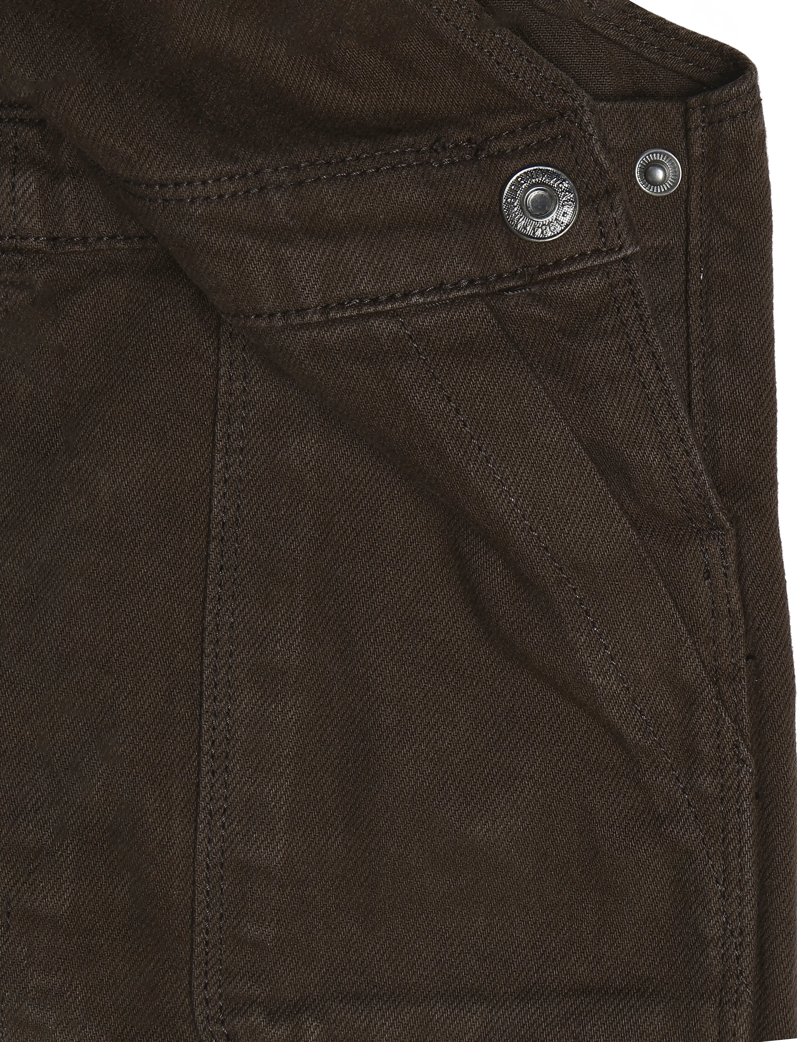 Mango - Denim dungarees with pockets - buksedragter - brown - 3