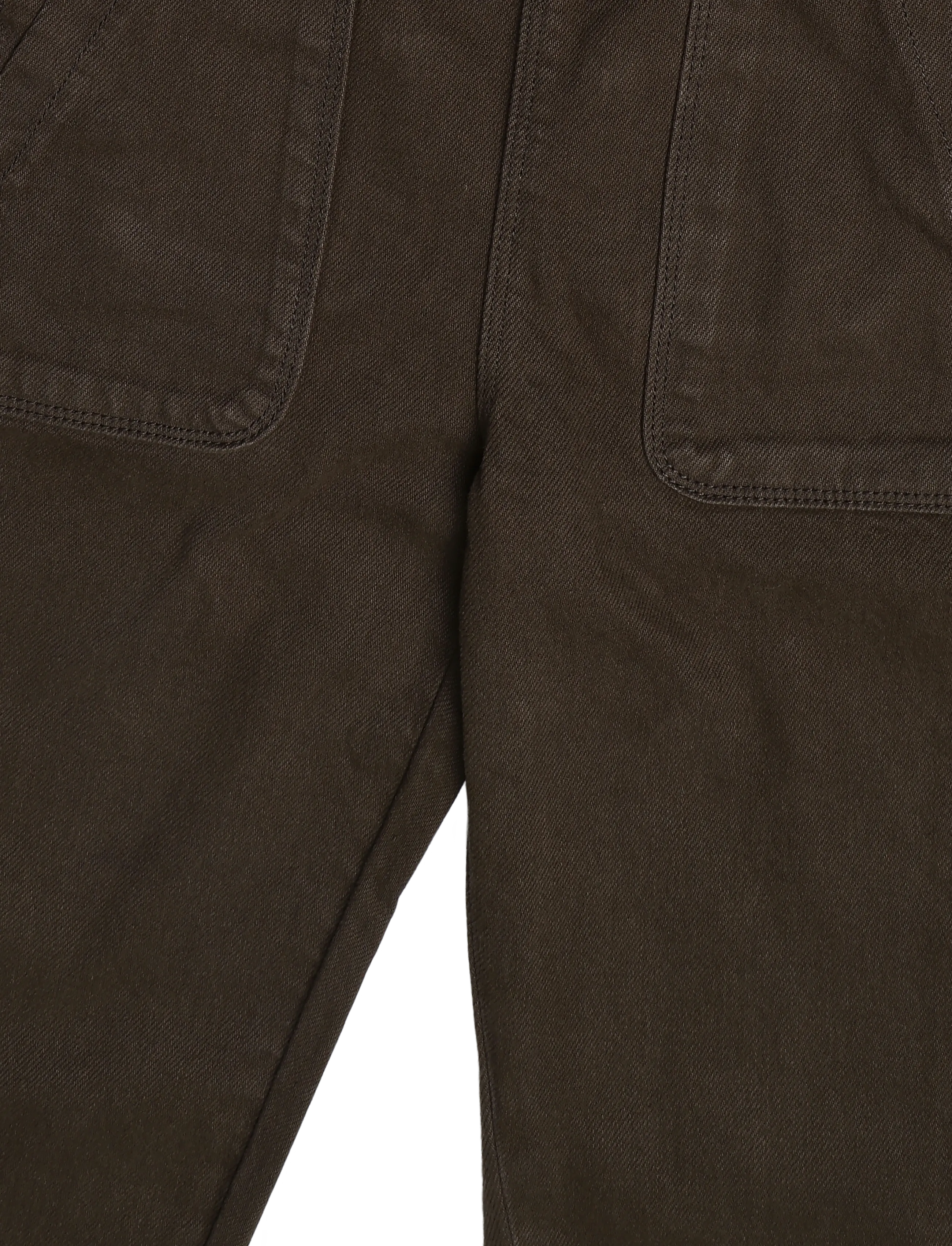 Mango - Denim dungarees with pockets - buksedragter - brown - 5