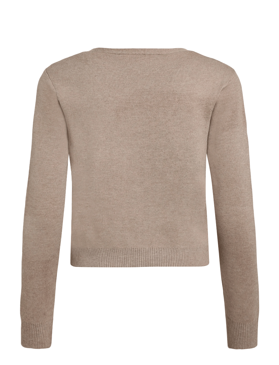 Mango - Toggle knit cardigan - koftor - medium brown - 1
