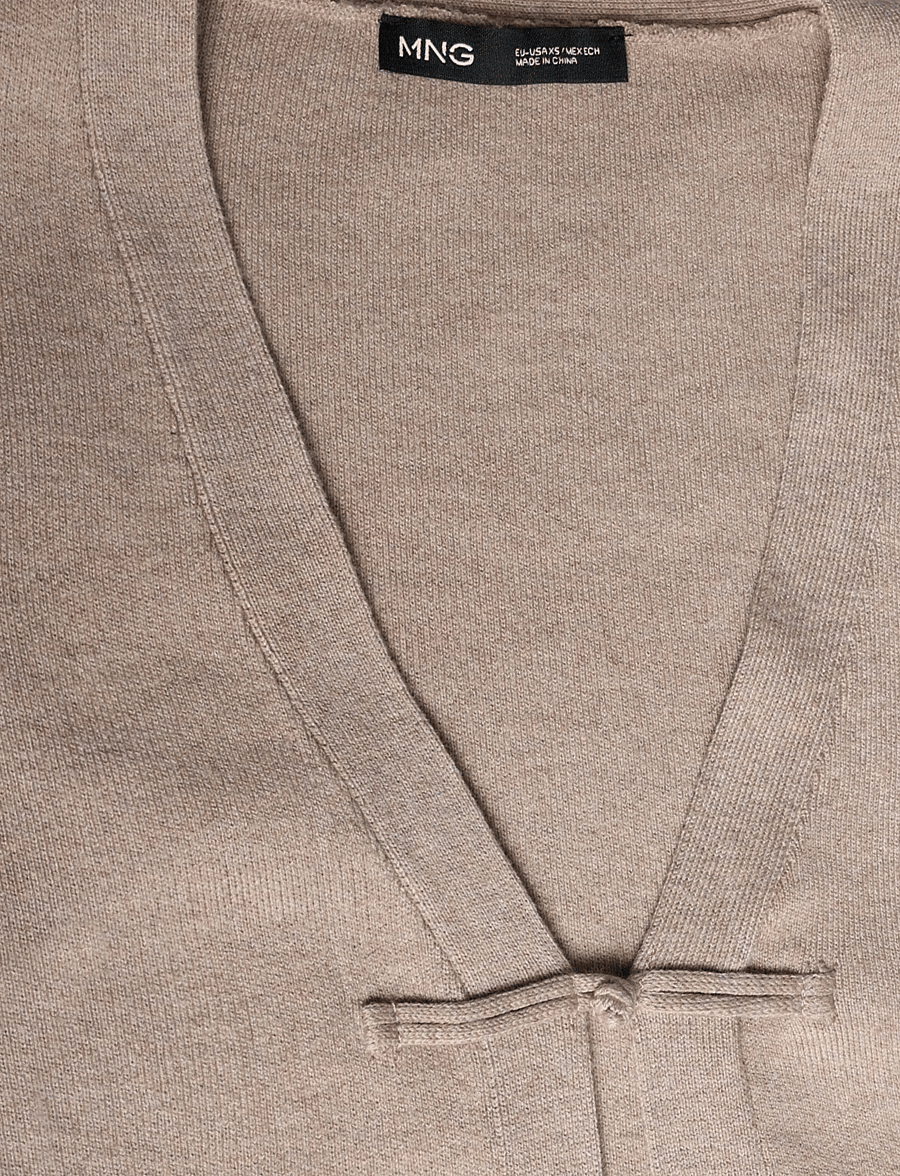 Mango - Toggle knit cardigan - koftor - medium brown - 2