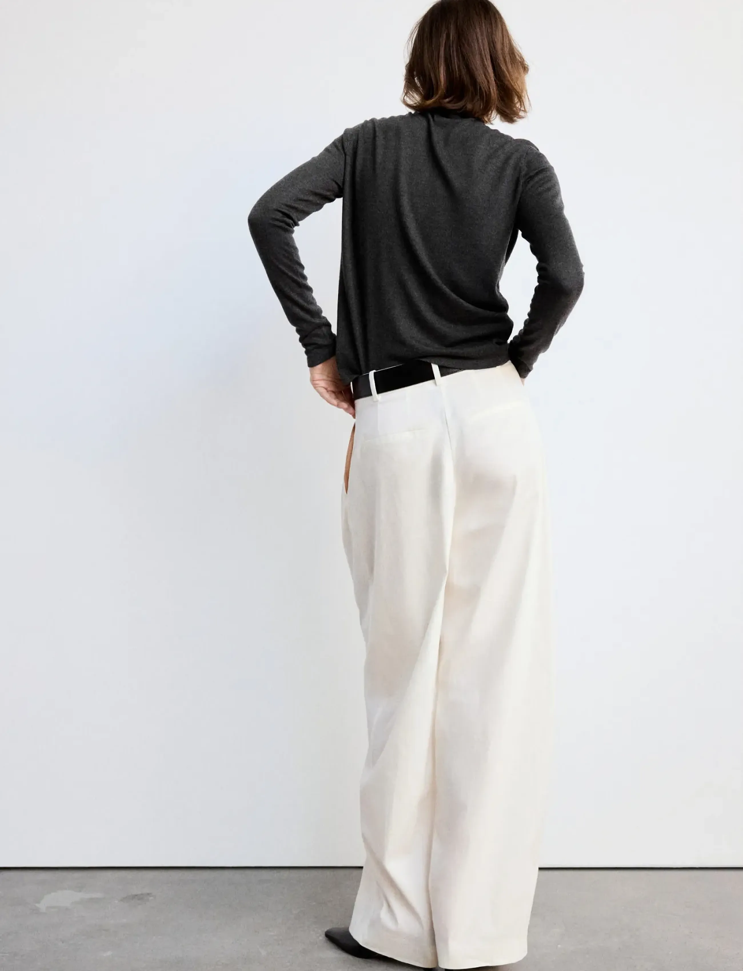Mango - Fine-knit cardigan with metal buttons - koftor - charcoal - 3