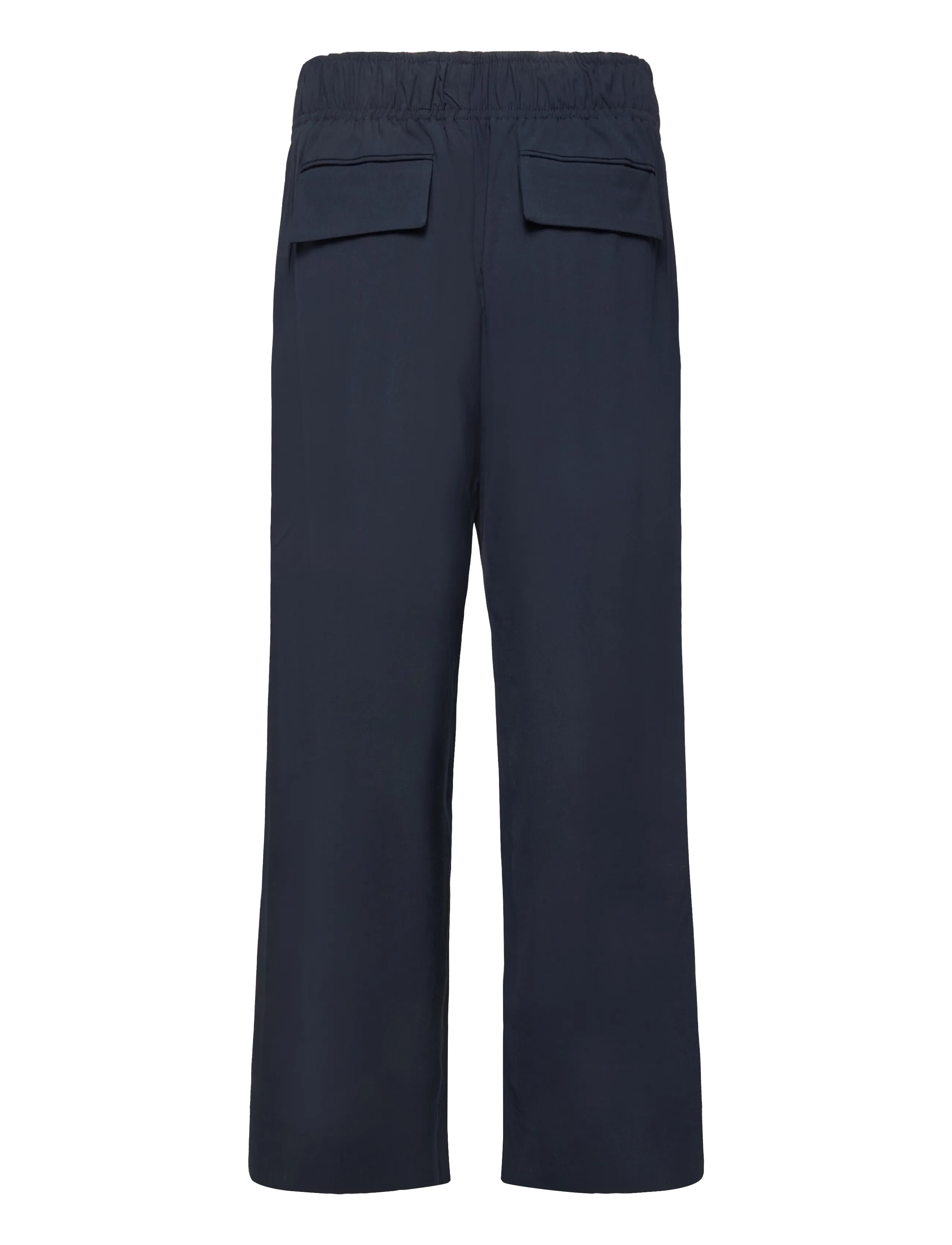 Mango - Wide leg jogger trousers - vida byxor - navy - 1