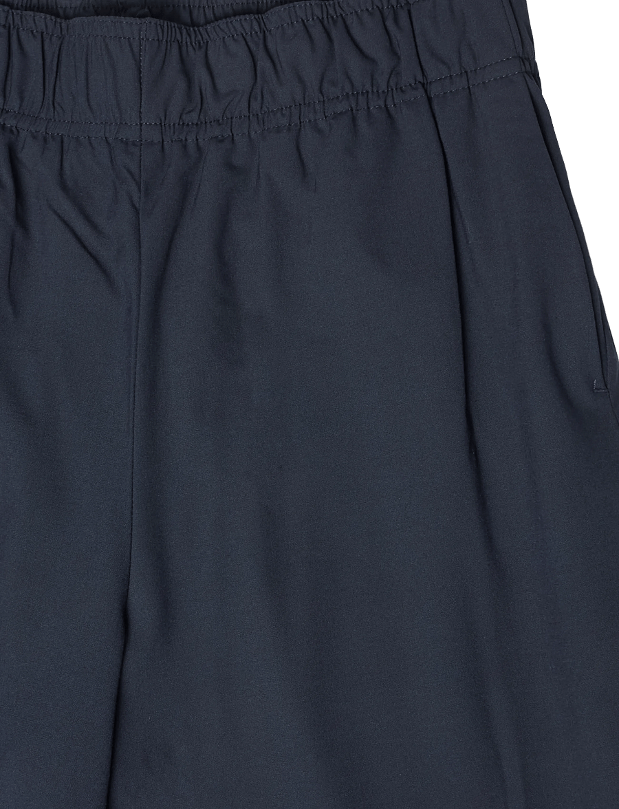 Mango - Wide leg jogger trousers - vida byxor - navy - 3