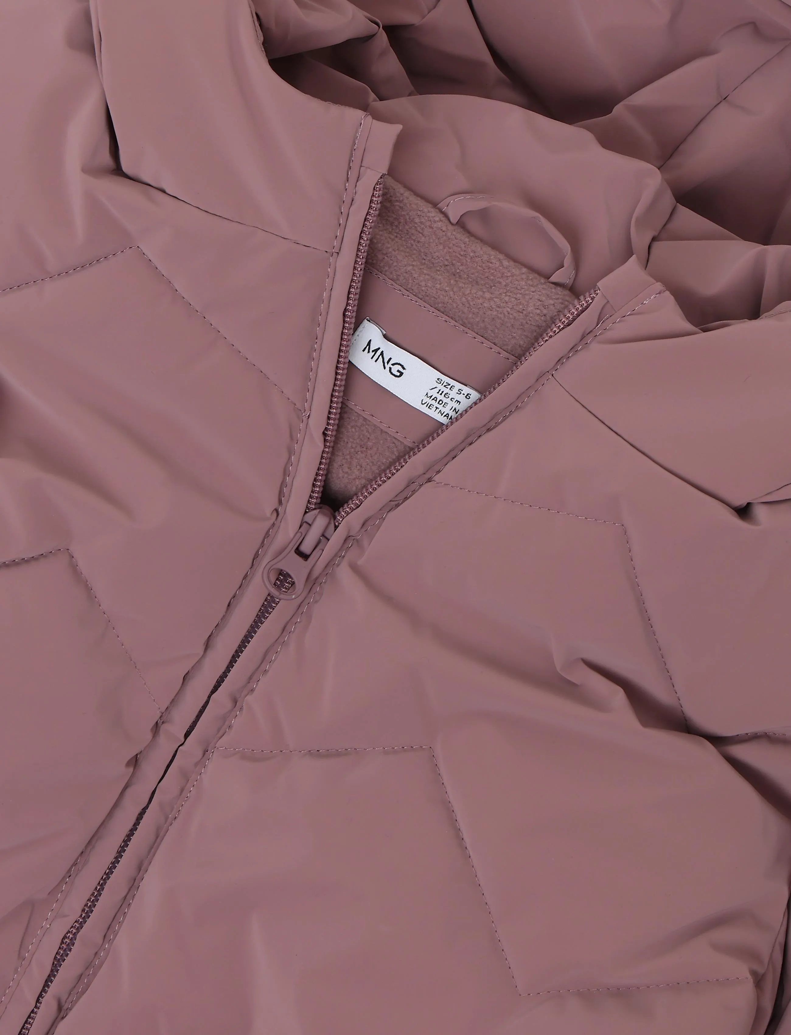Mango - Long padded anorak - anoraker - lt-pastel purple - 2