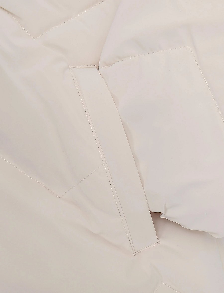 Mango - Long padded anorak - anorakker - natural white - 4