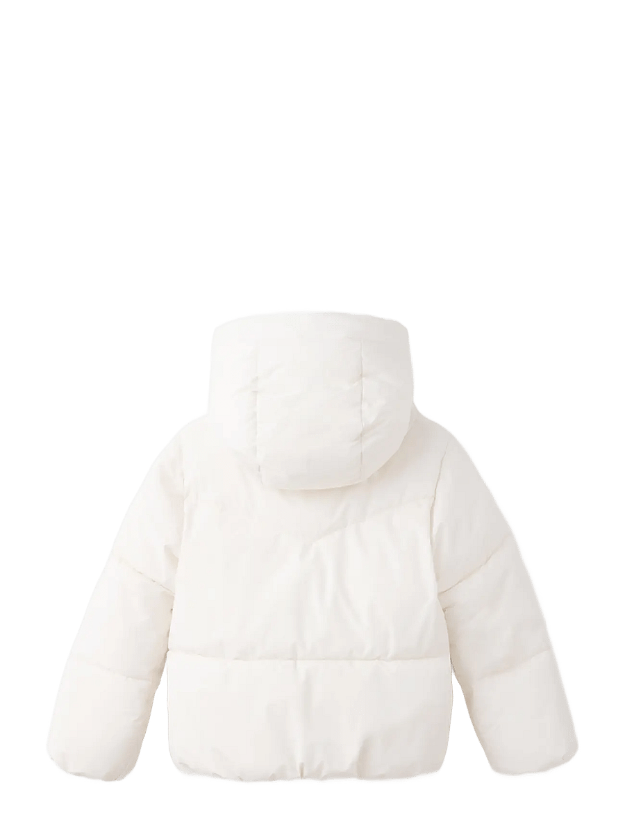 Mango - Hood puffer coat - quiltade jackor - light beige - 1