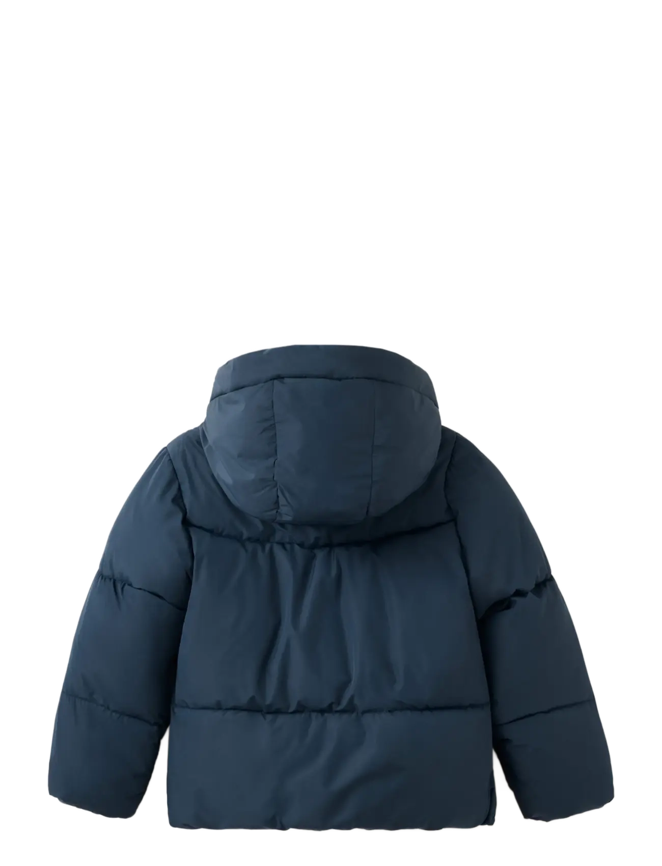 Mango - Hood puffer coat - quiltade jackor - navy - 1