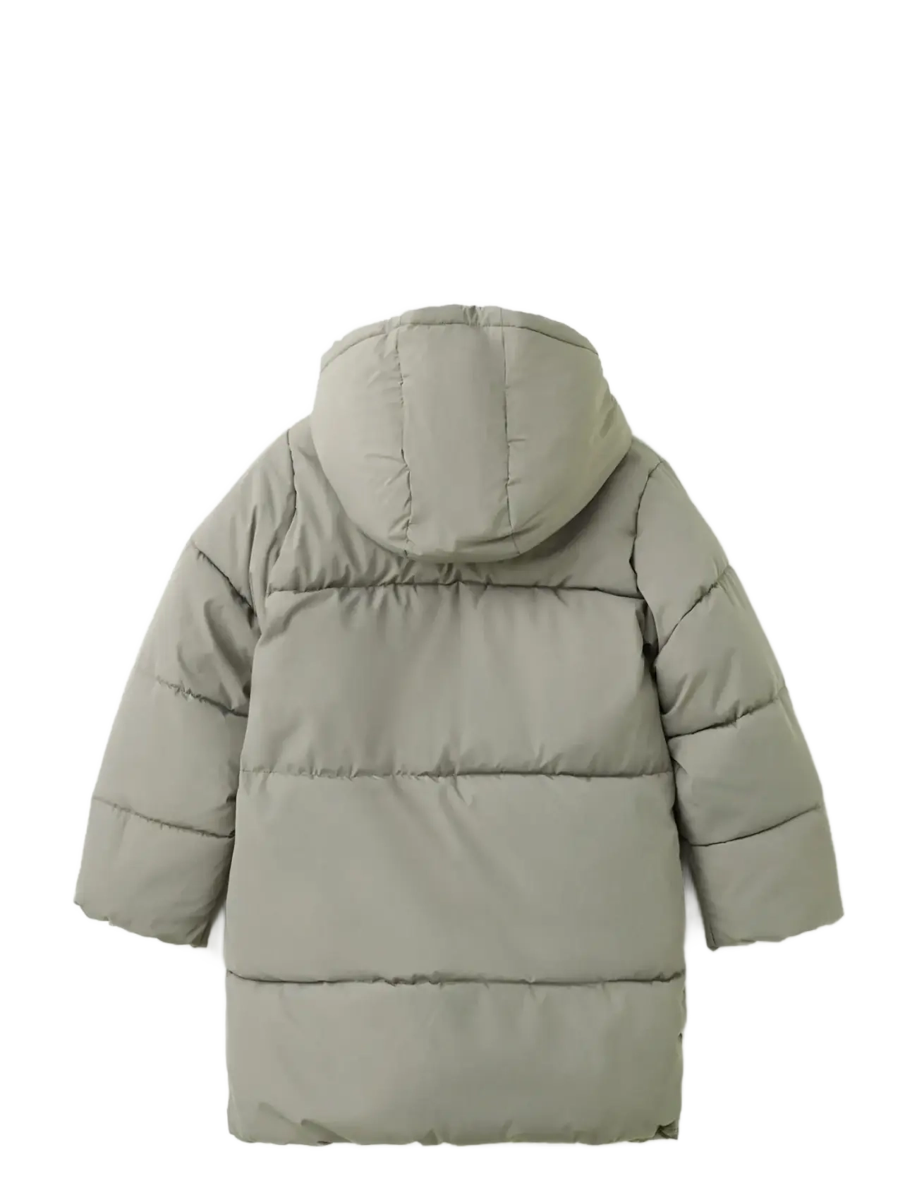 Mango - Hood puffer coat - beige - khaki - 1