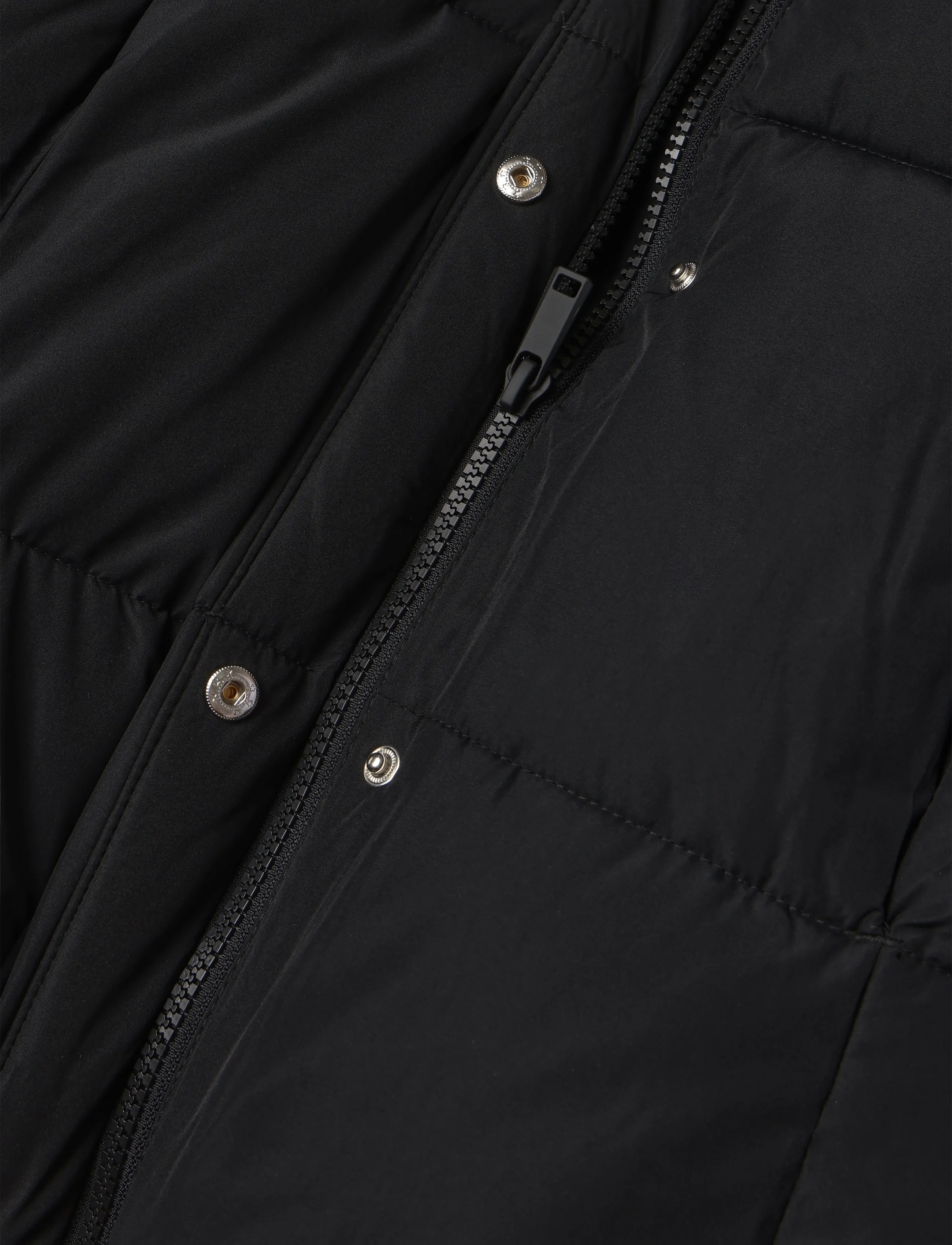 Mango - Hood puffer coat - dunjakker - black - 4
