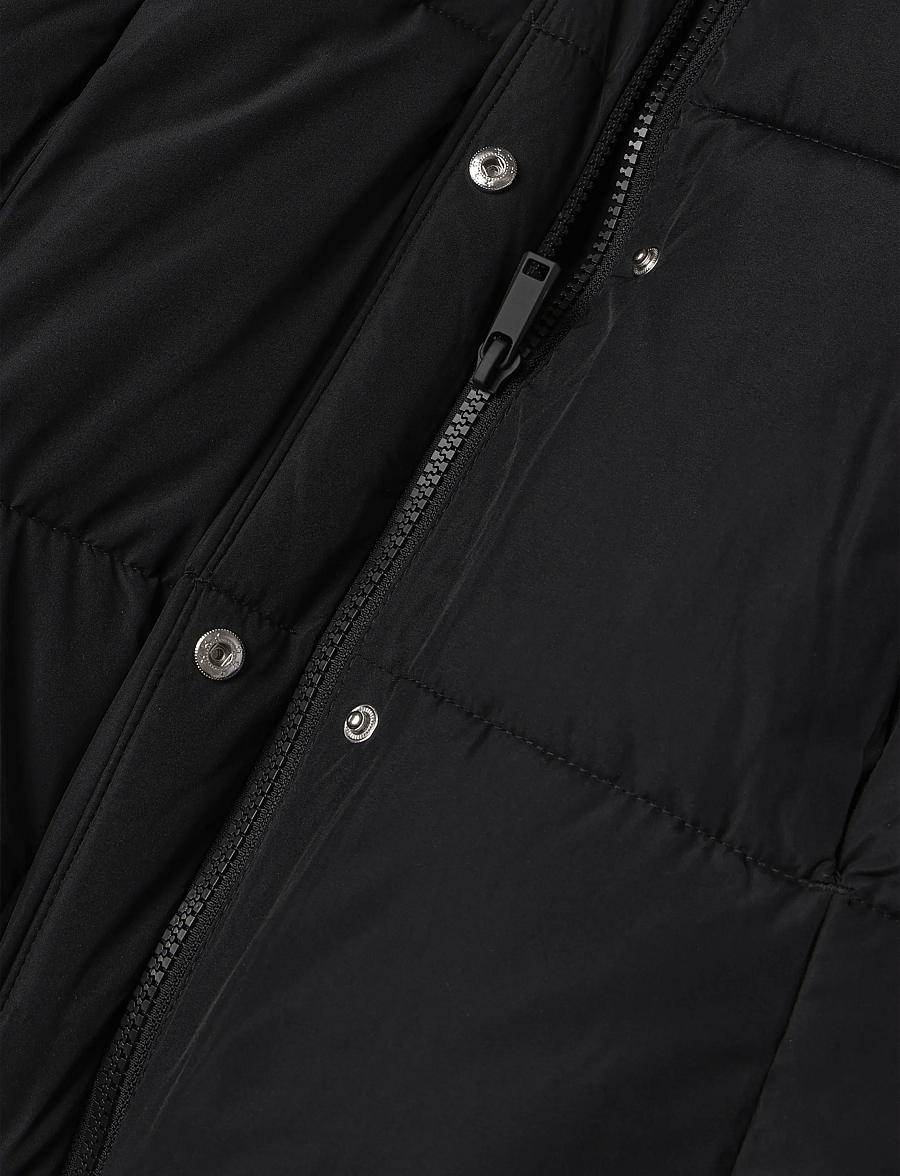 Mango - Hood puffer coat - dunjackor & fodrade jackor - black - 4
