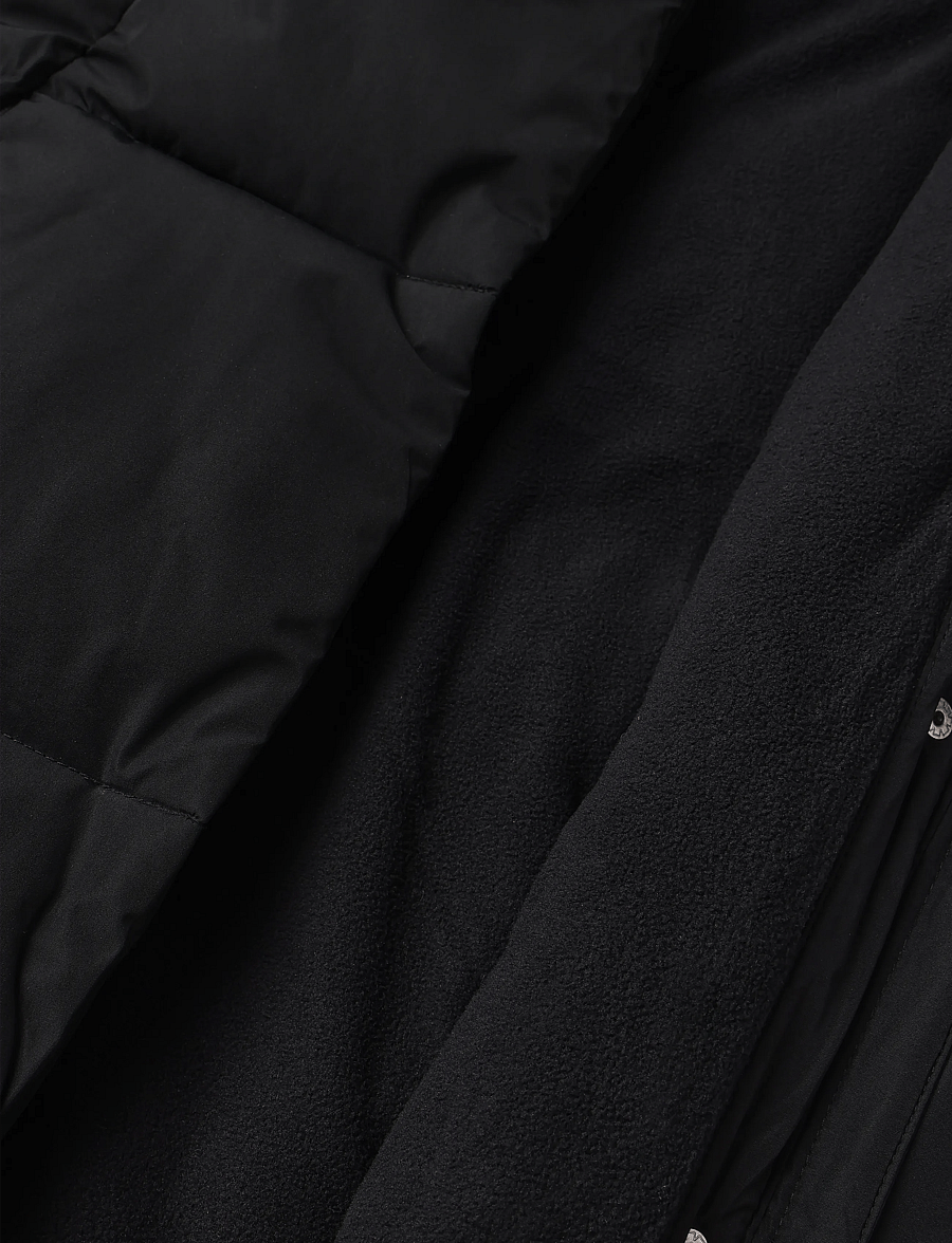 Mango - Hood puffer coat - dunjackor & fodrade jackor - black - 5